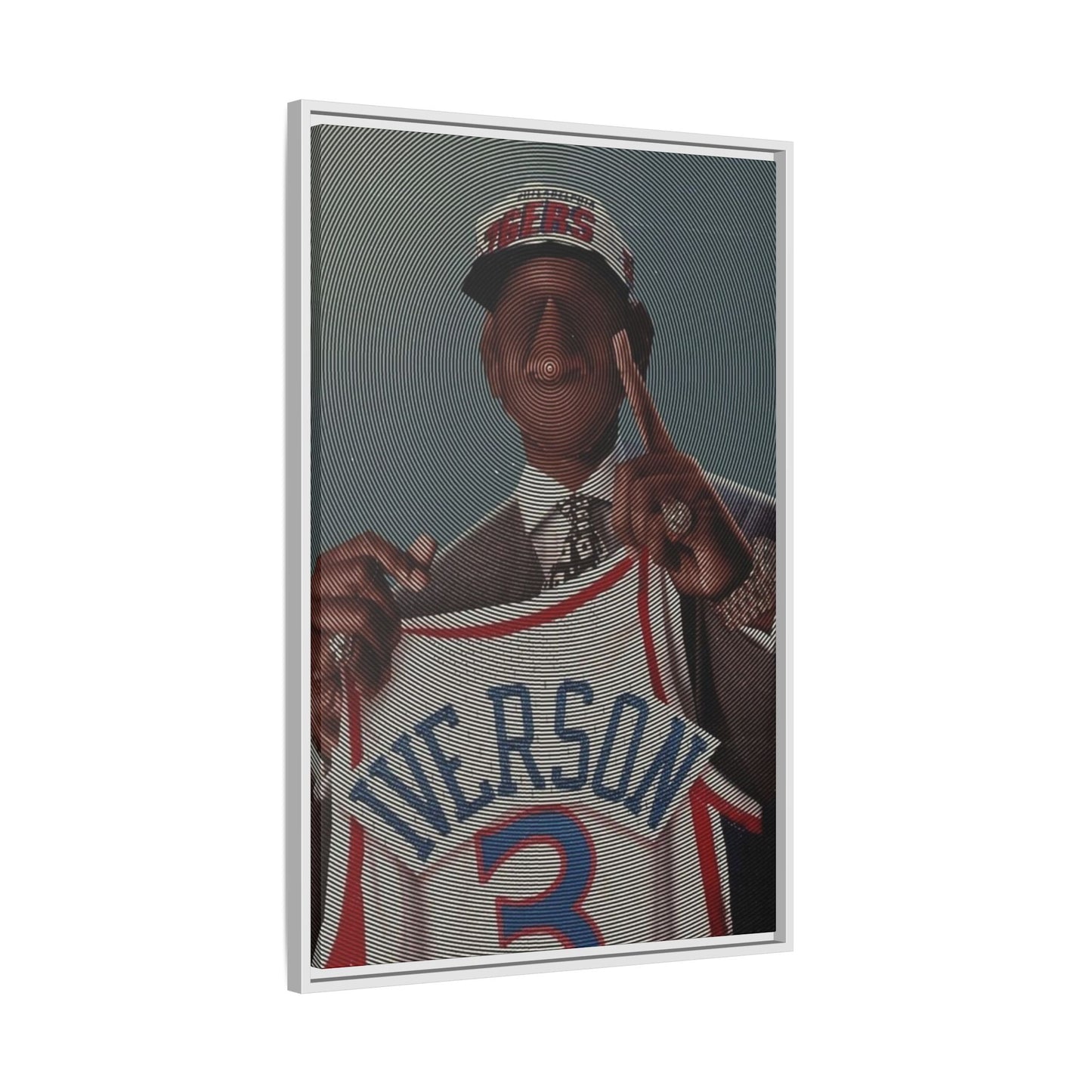 IVERSON CANVAS WITH FRAME