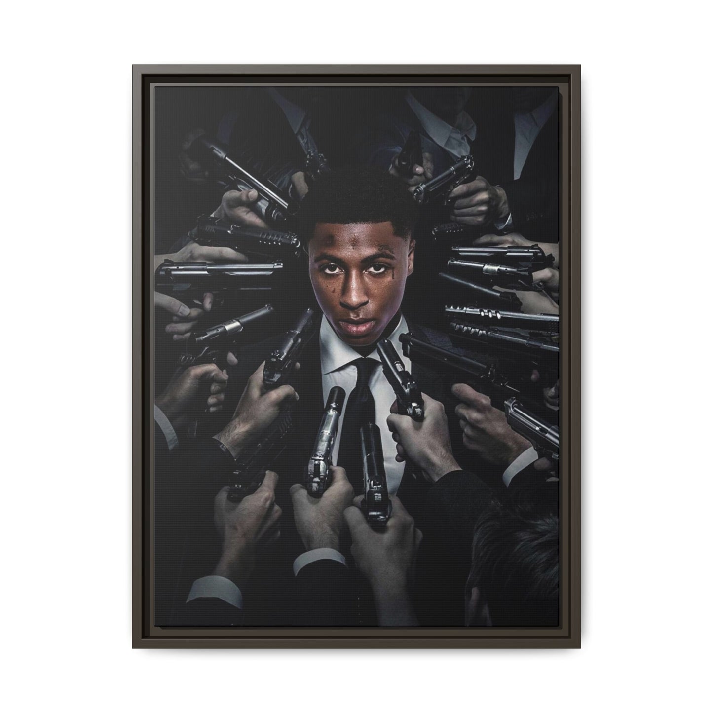 YOUNGBOY CANVAS WITH FRAME