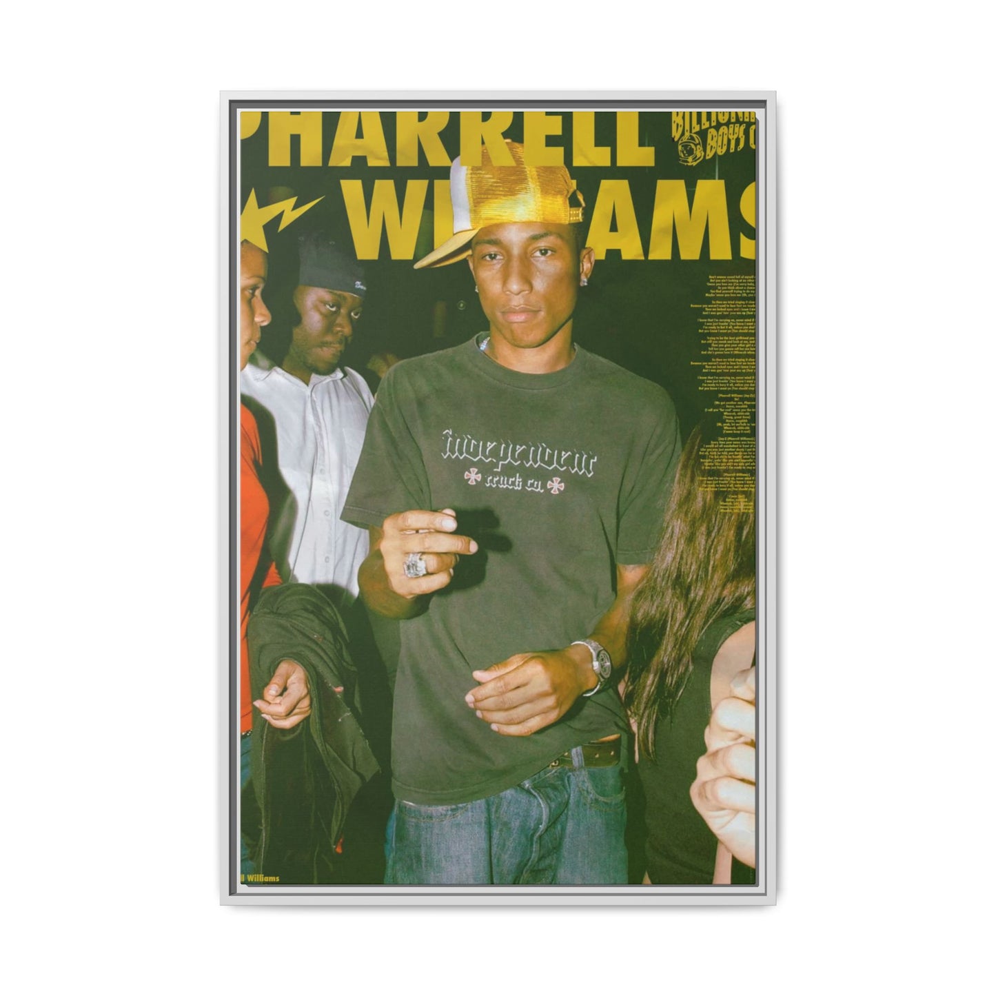 BILLIONAIRE BOYS CANVAS WITH FRAME