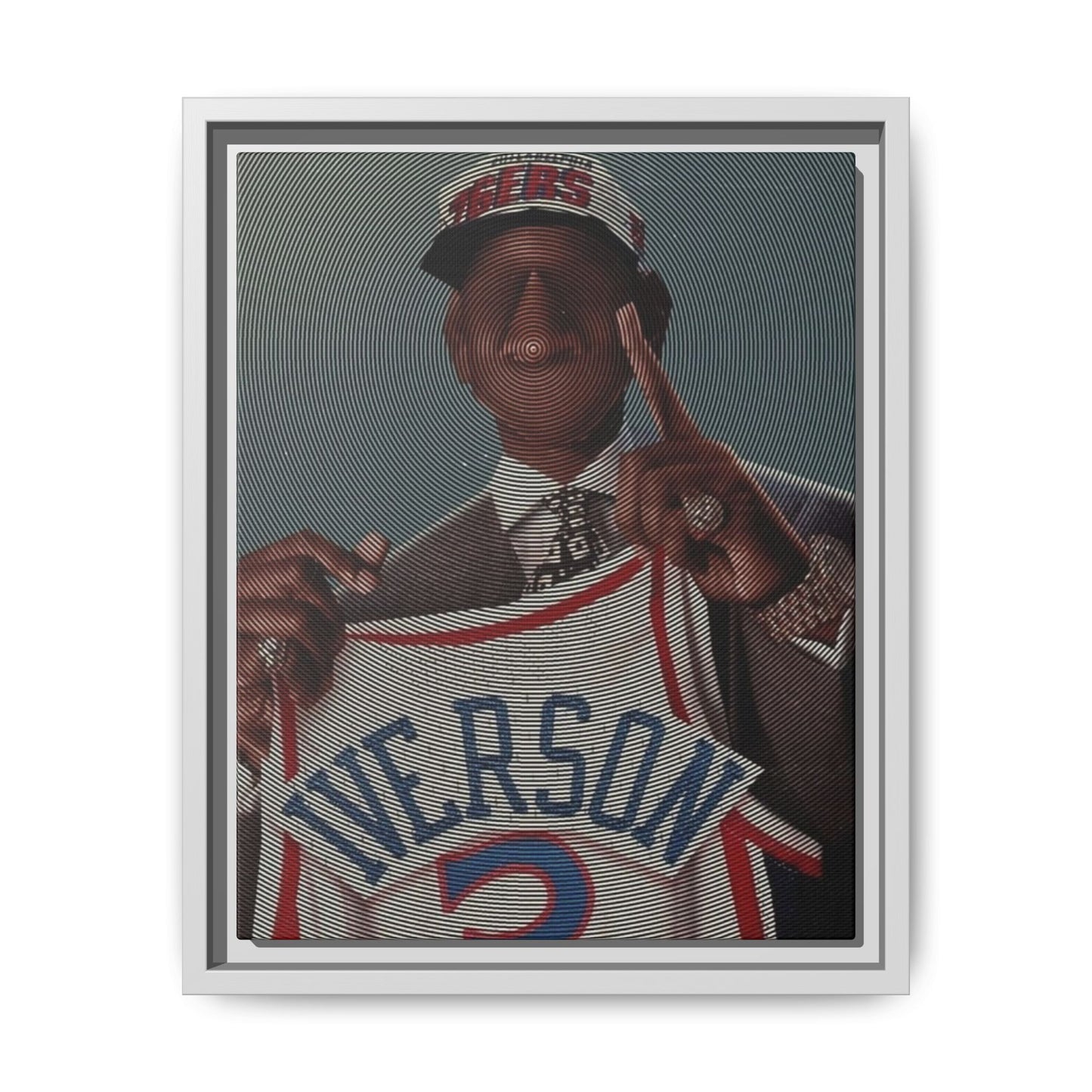 IVERSON CANVAS WITH FRAME