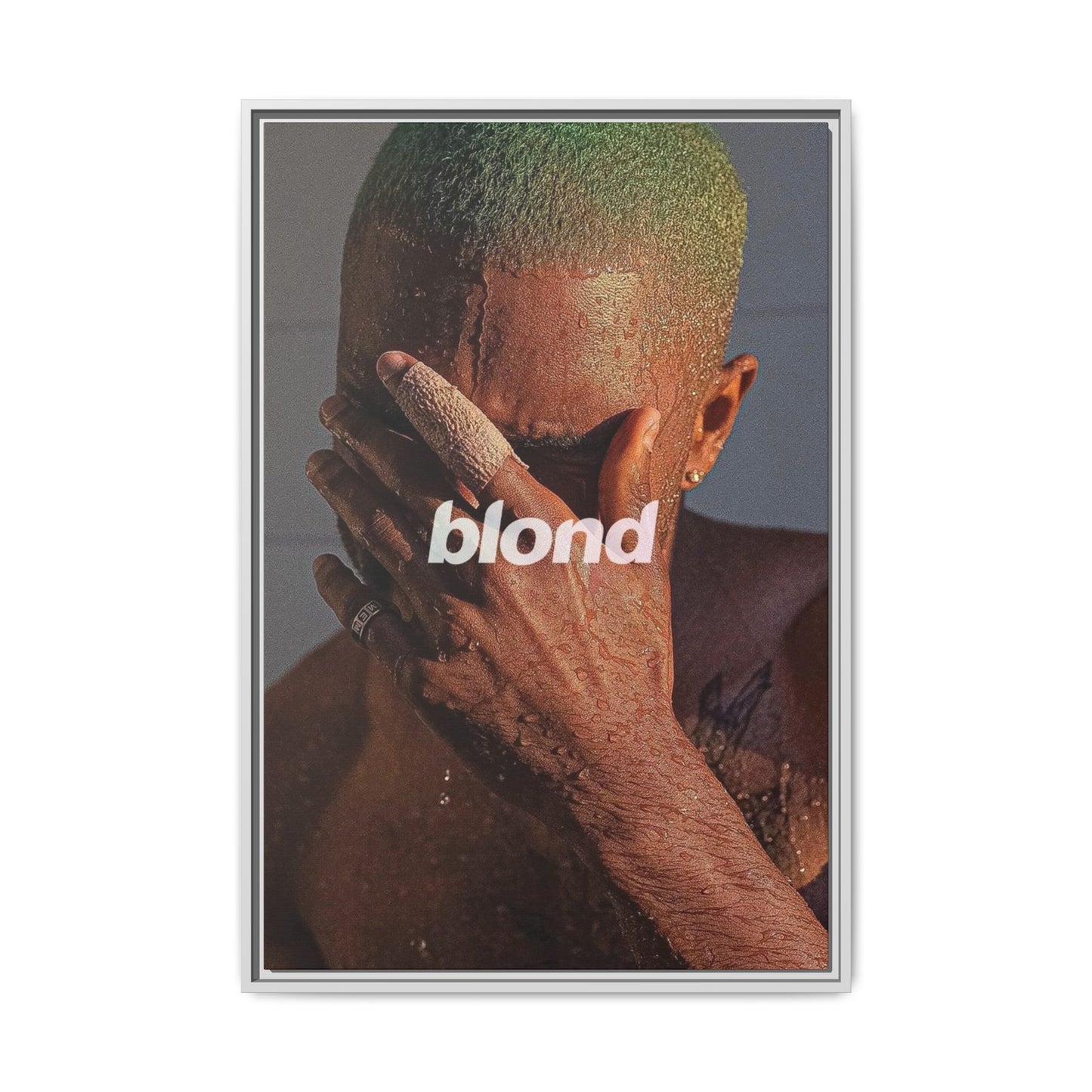 BLOND CANVAS WITH FRAME