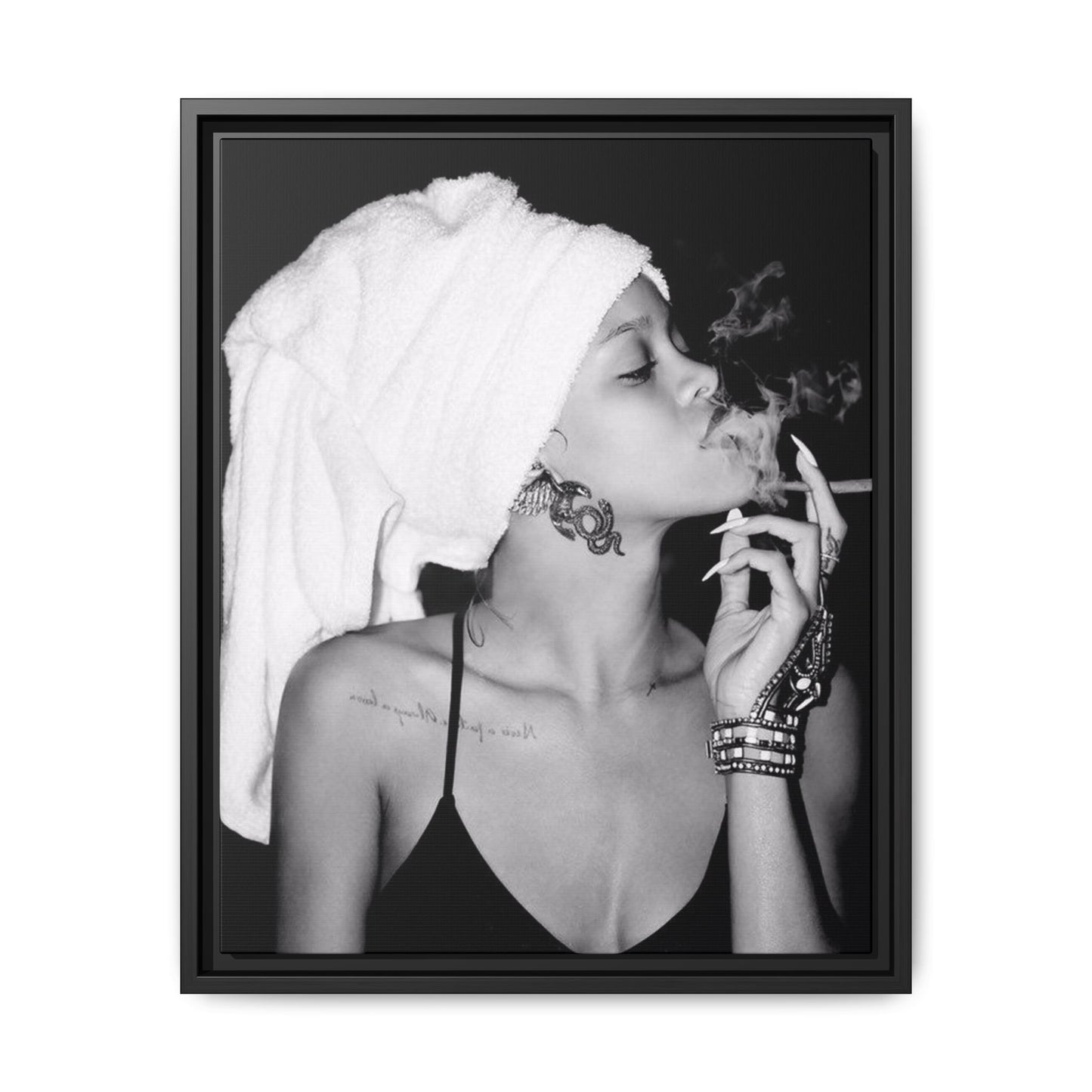 BADGAL CANVAS WITH FRAME