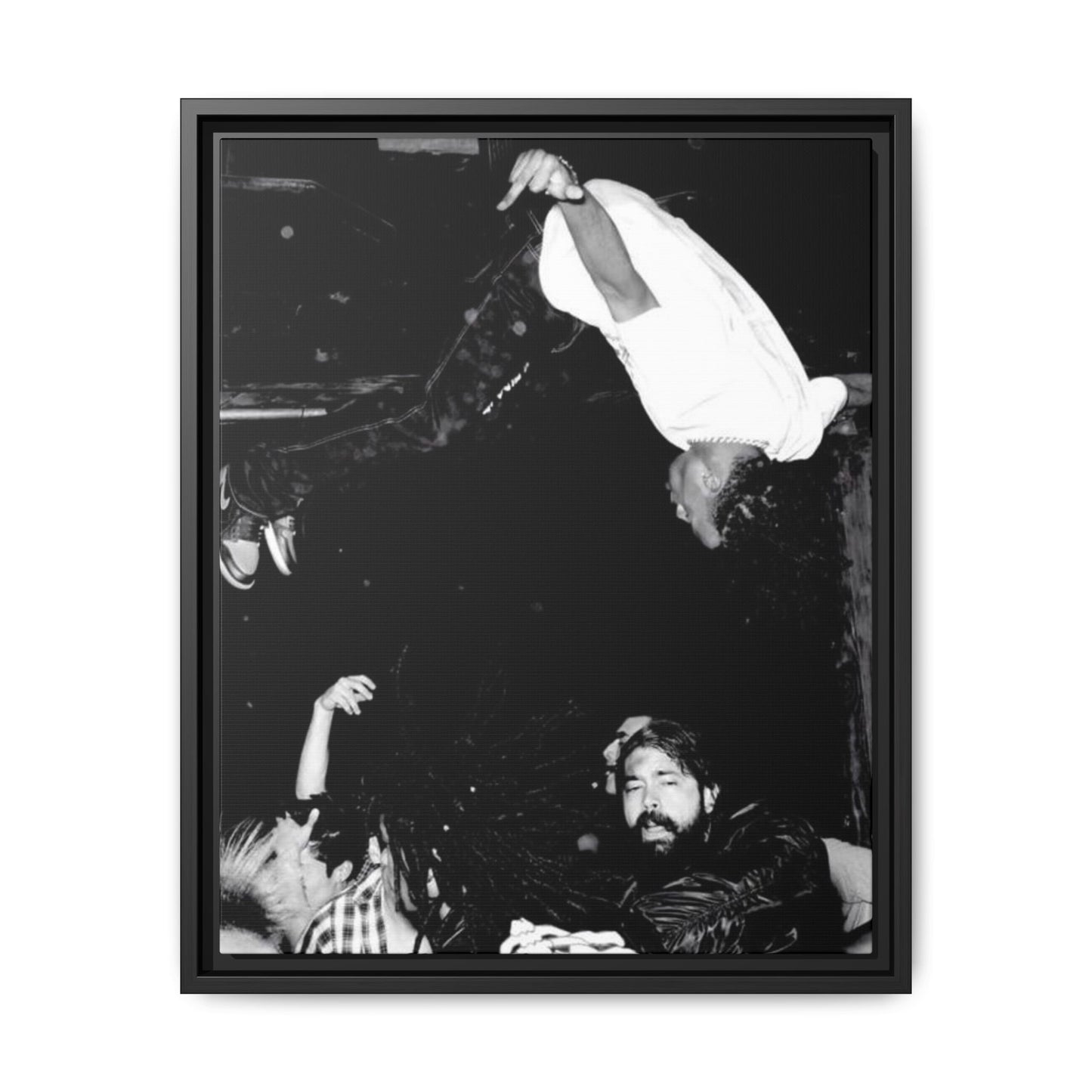 DIE LIT CANVAS WITH FRAME
