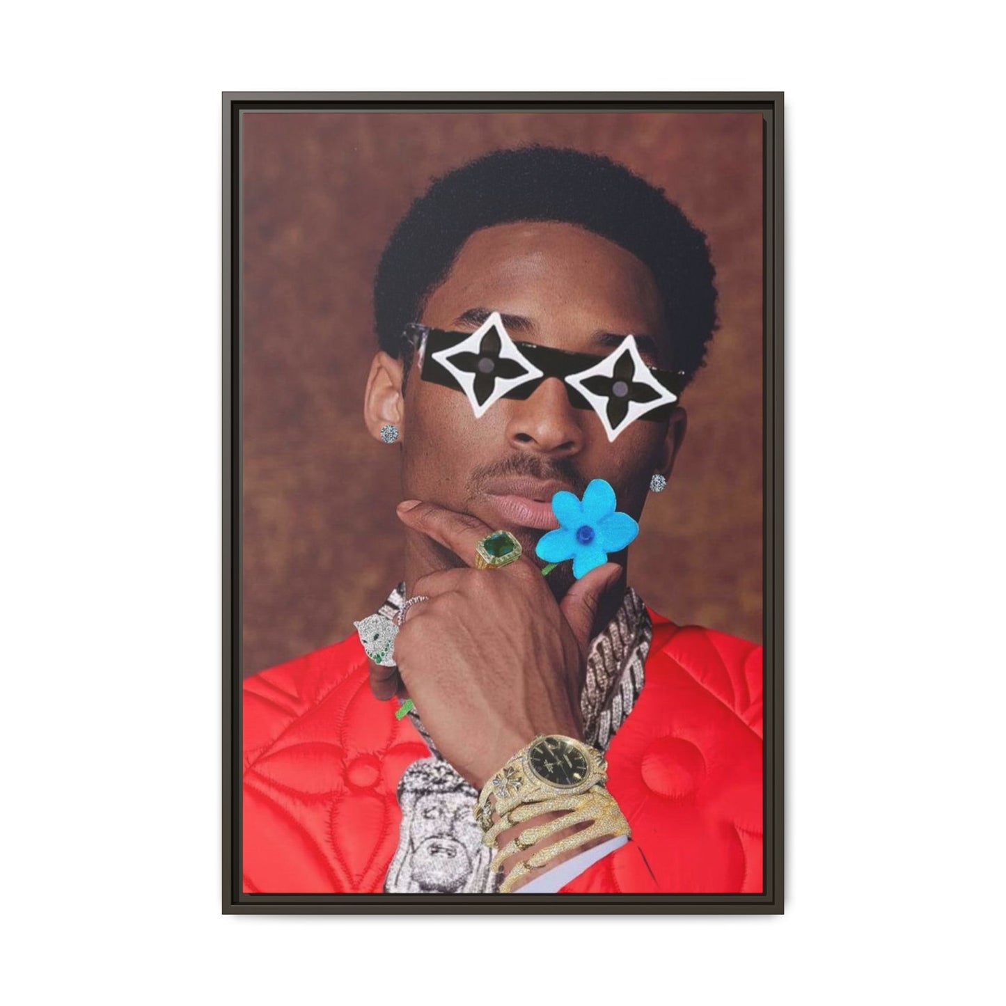 KOBE CANVAS WITH FRAME