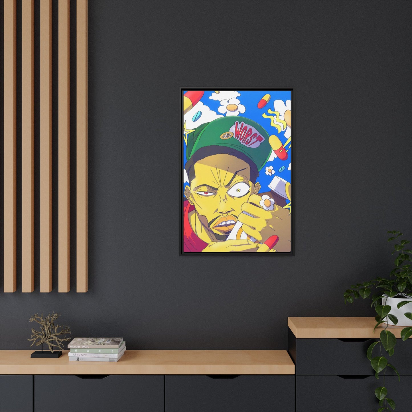 VEEZE CANVAS WITH FRAME