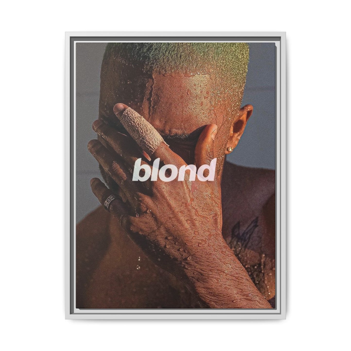 BLOND CANVAS WITH FRAME