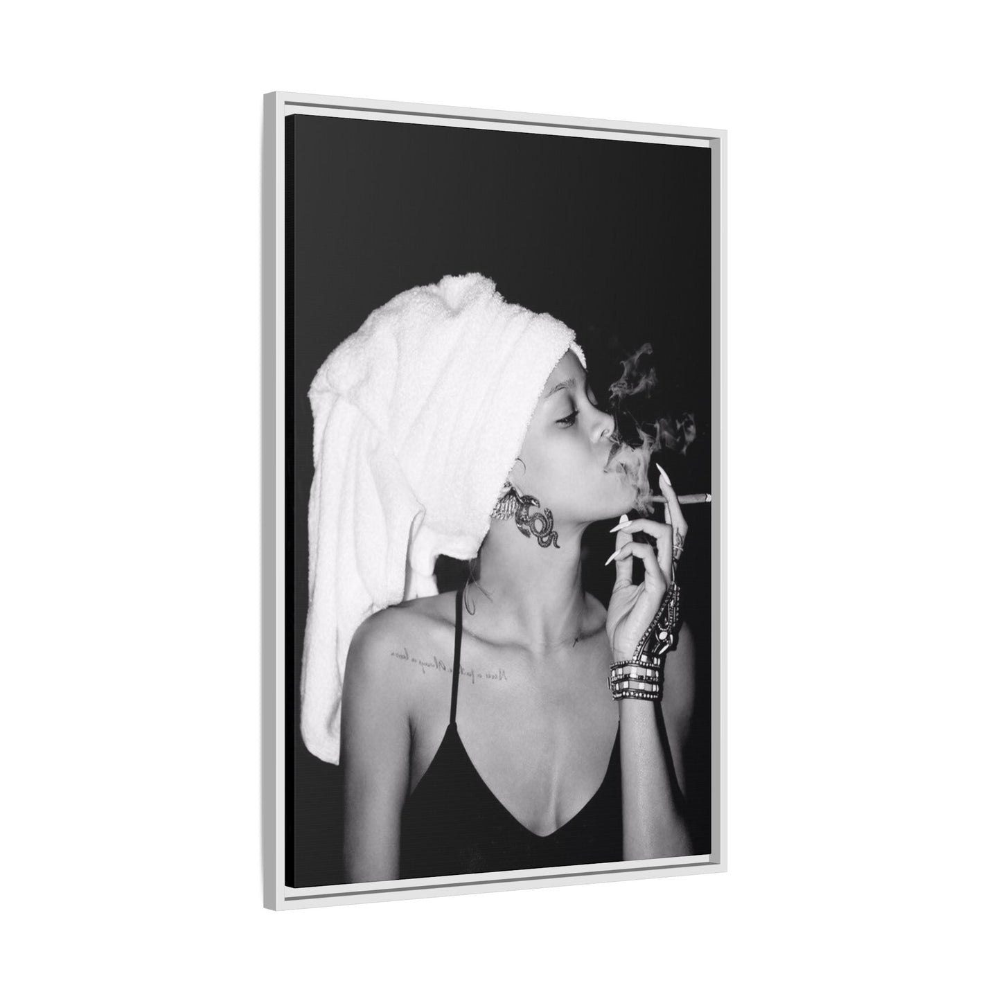 BADGAL CANVAS WITH FRAME