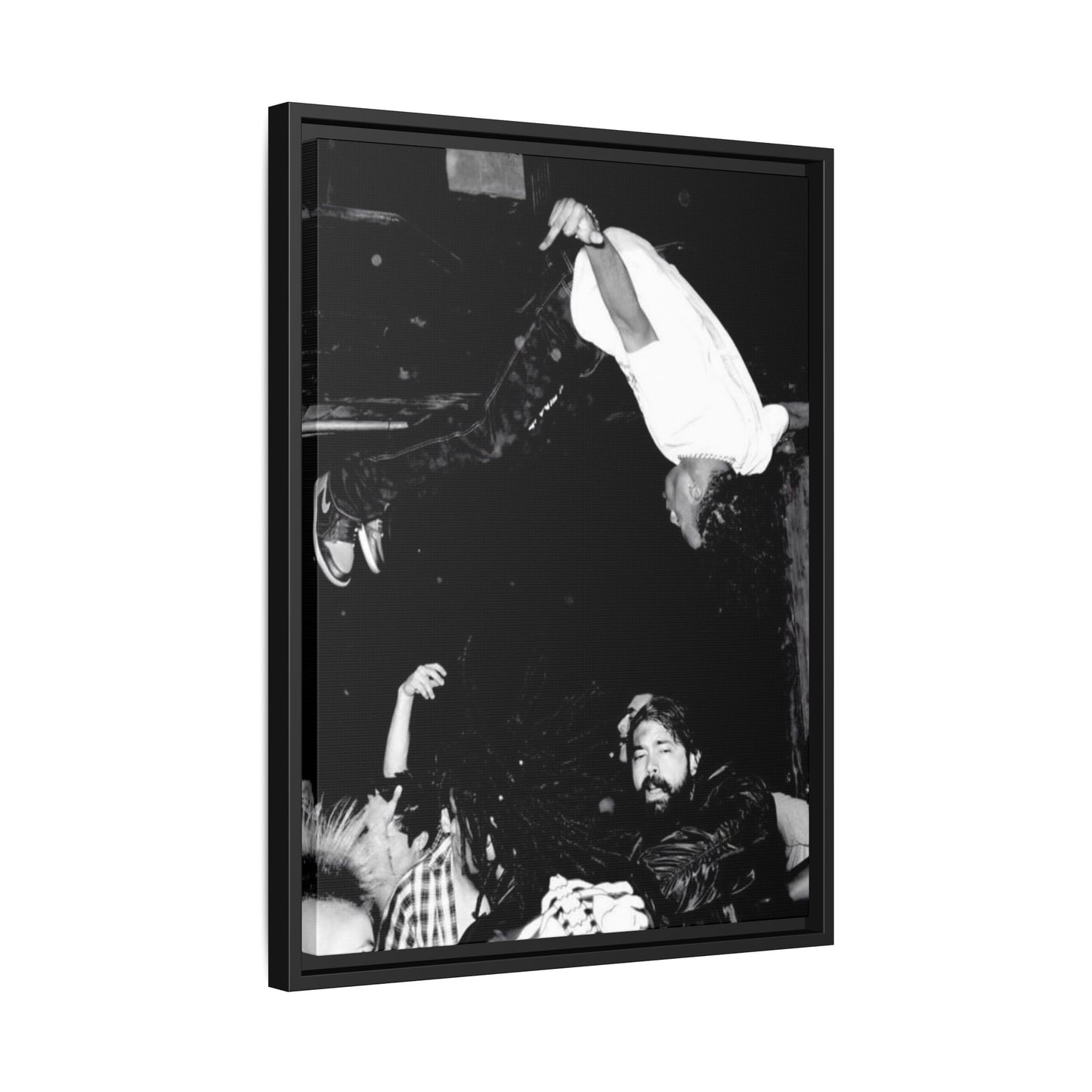 DIE LIT CANVAS WITH FRAME