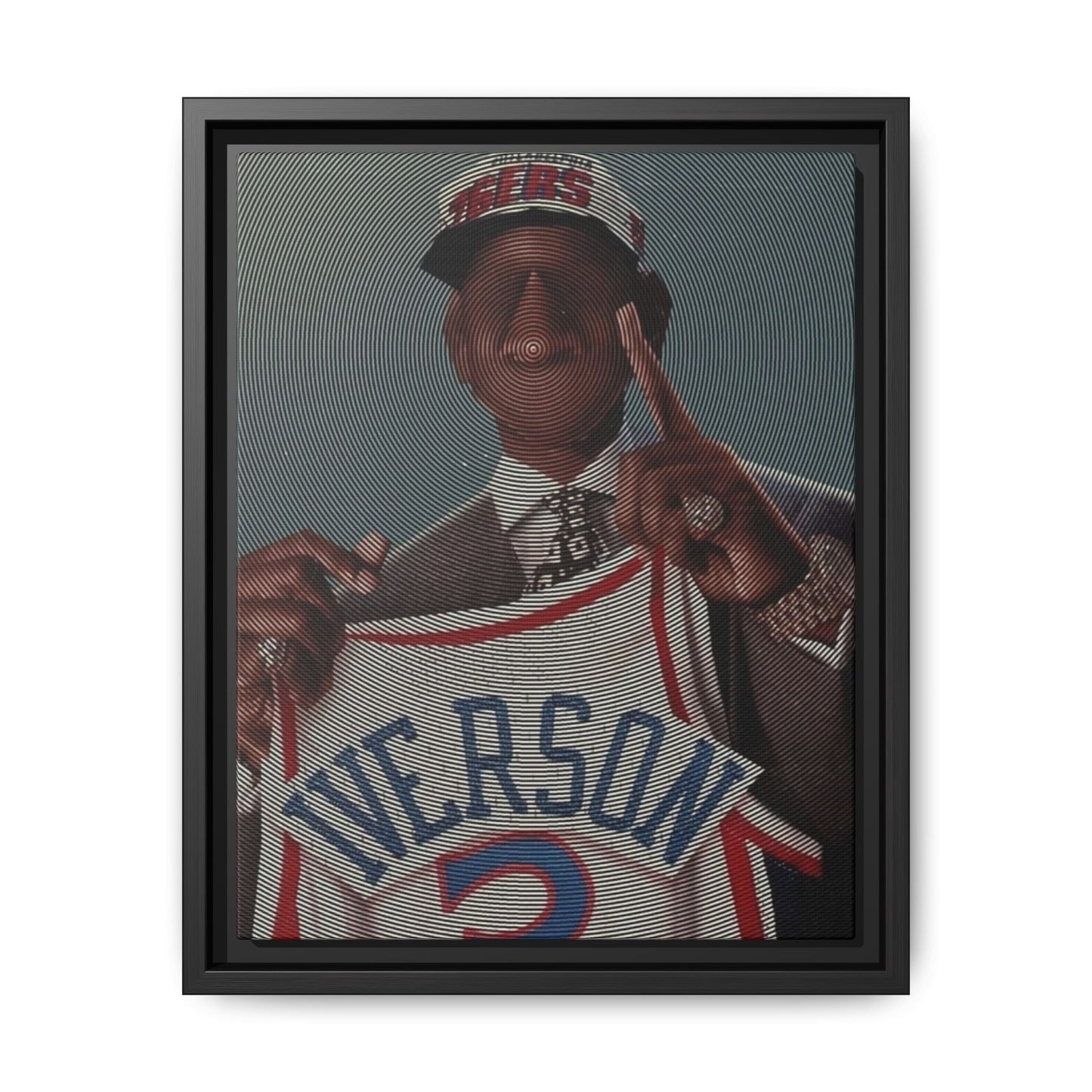 IVERSON CANVAS WITH FRAME