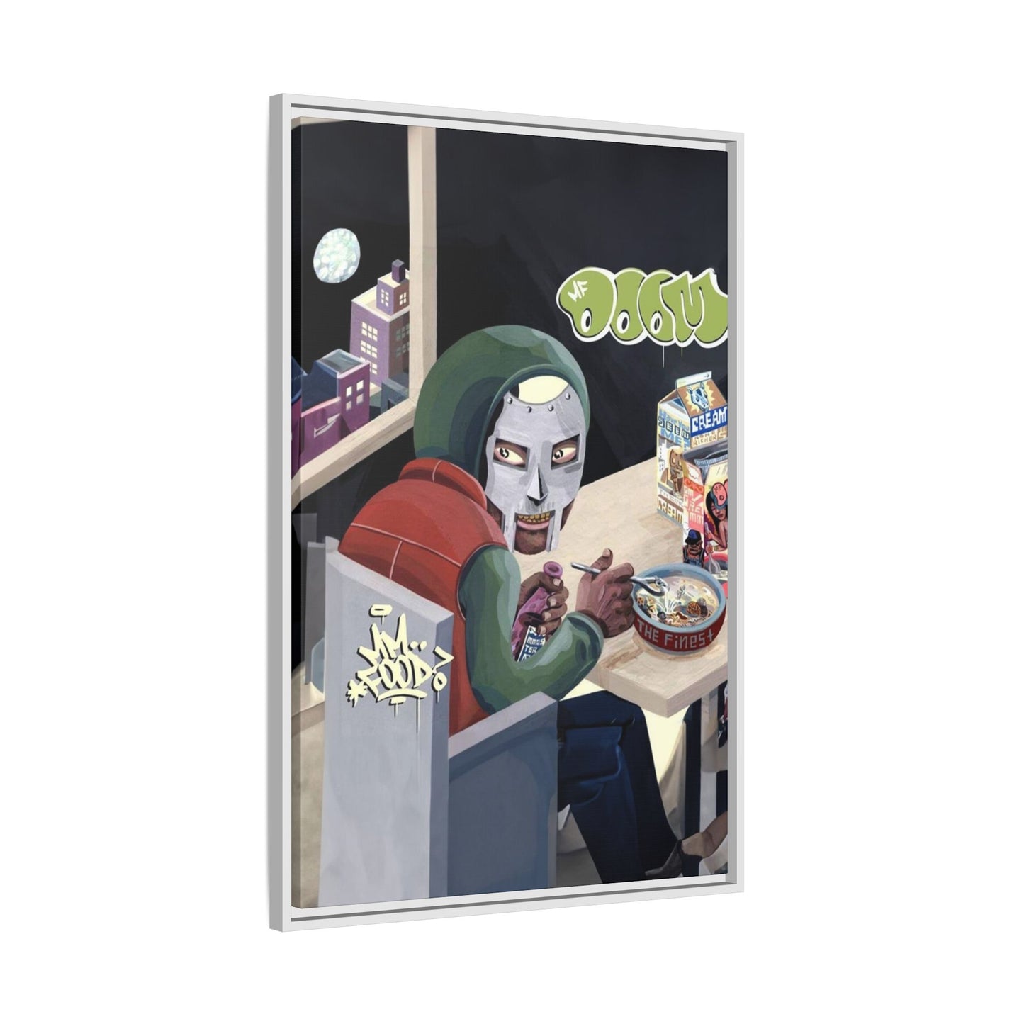 DOOM CANVAS WITH FRAME
