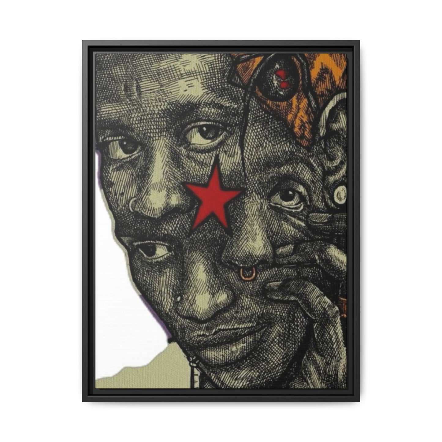 THUG FREE CANVAS WITH FRAME