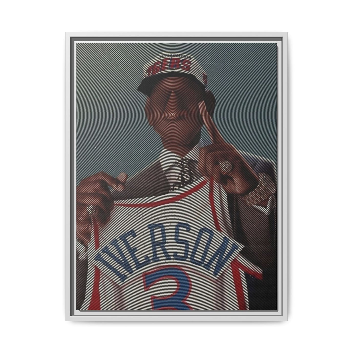 IVERSON CANVAS WITH FRAME