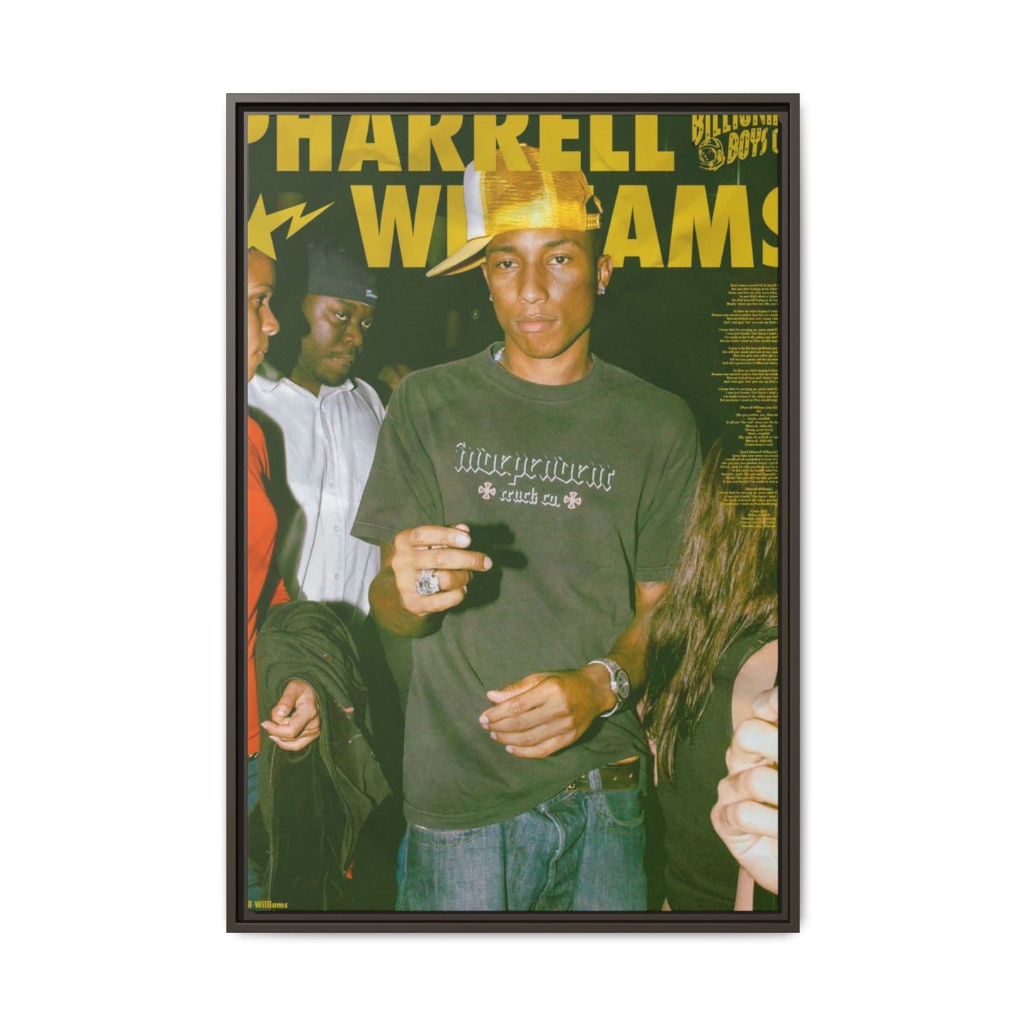 BILLIONAIRE BOYS CANVAS WITH FRAME