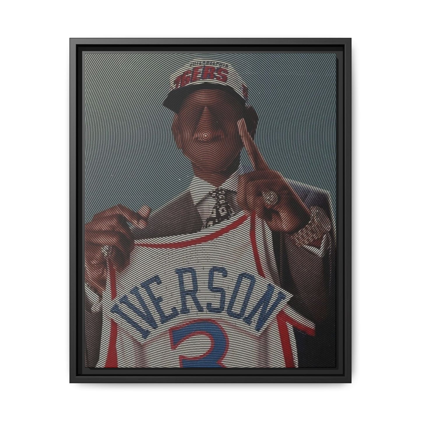 IVERSON CANVAS WITH FRAME