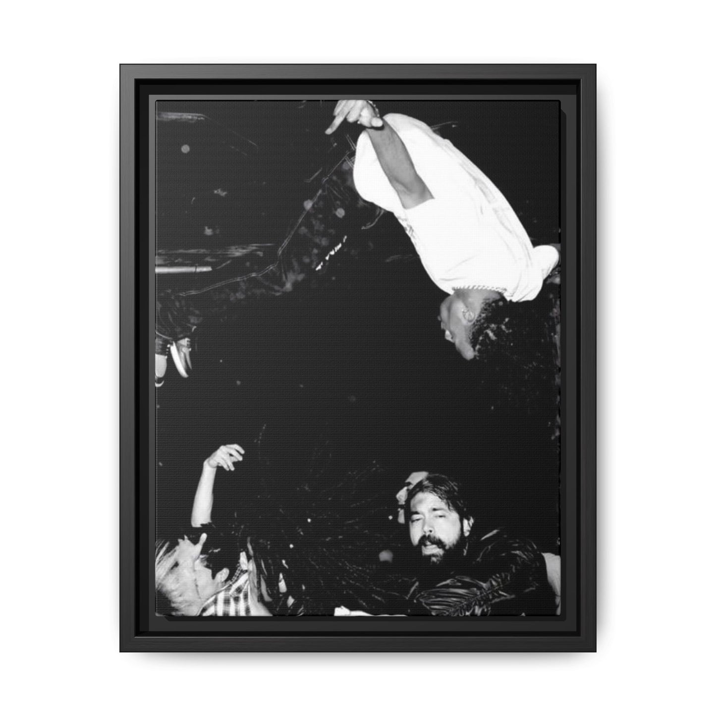 DIE LIT CANVAS WITH FRAME