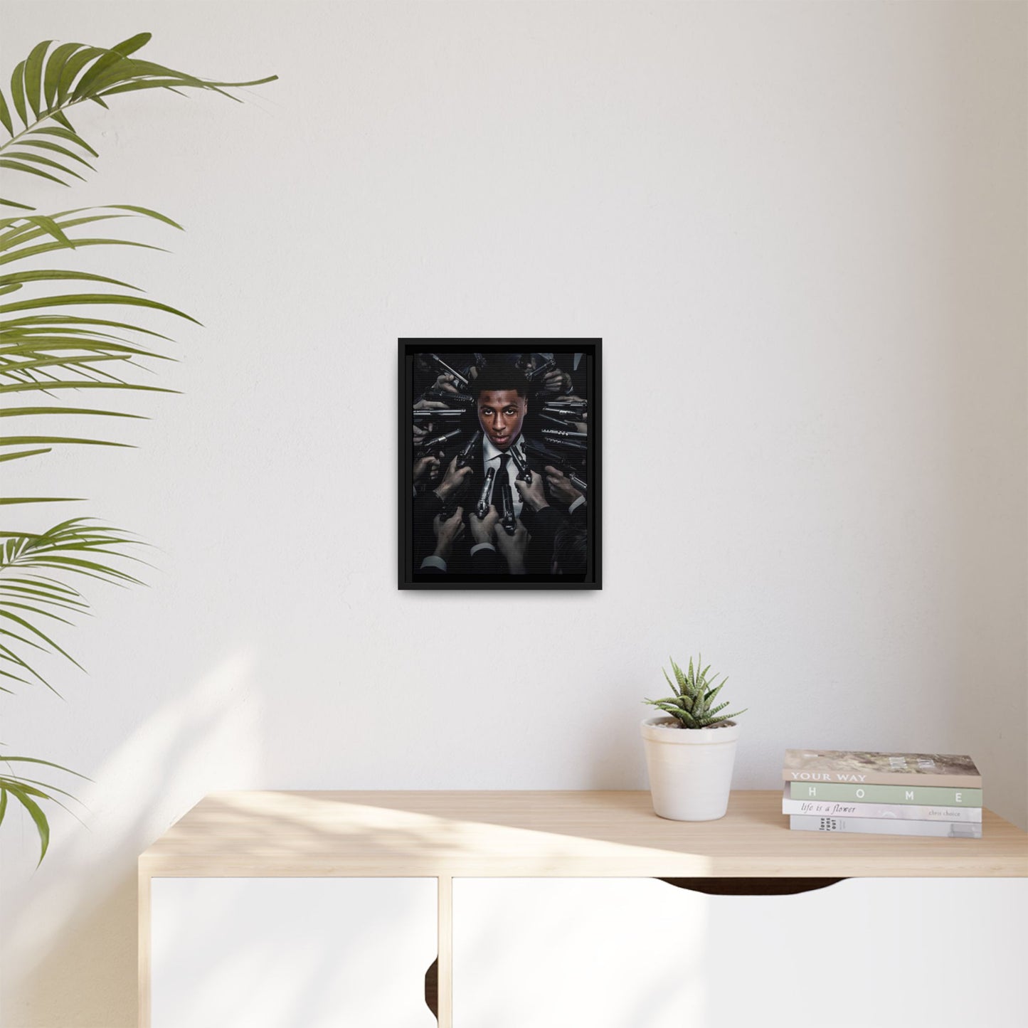 YOUNGBOY CANVAS WITH FRAME