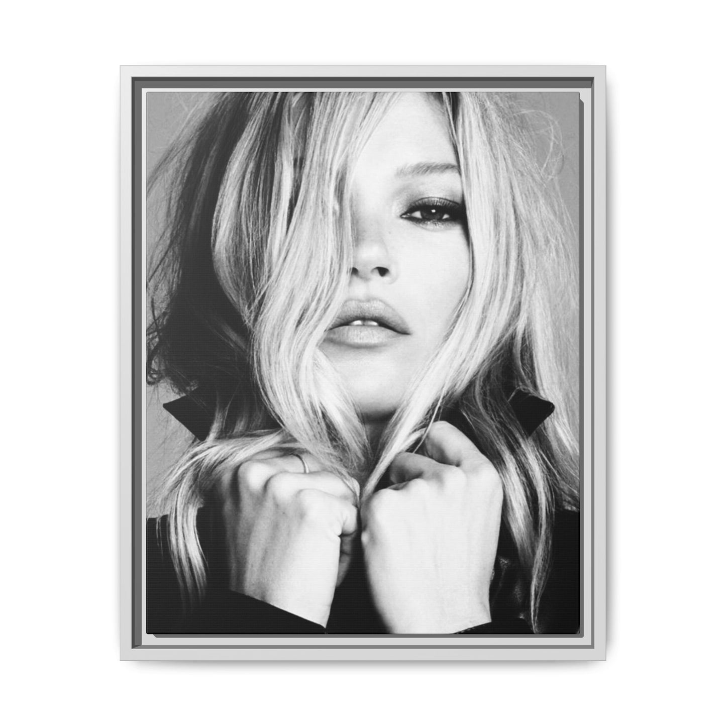 KATE MOSS CANVAS WITH FRAME