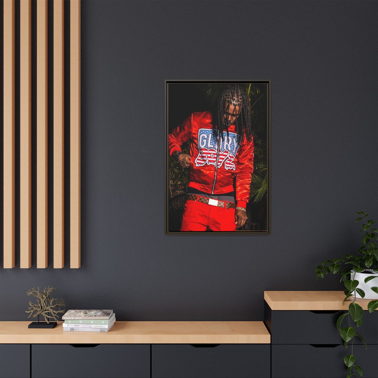 KEEF CANVAS WITH FRAME