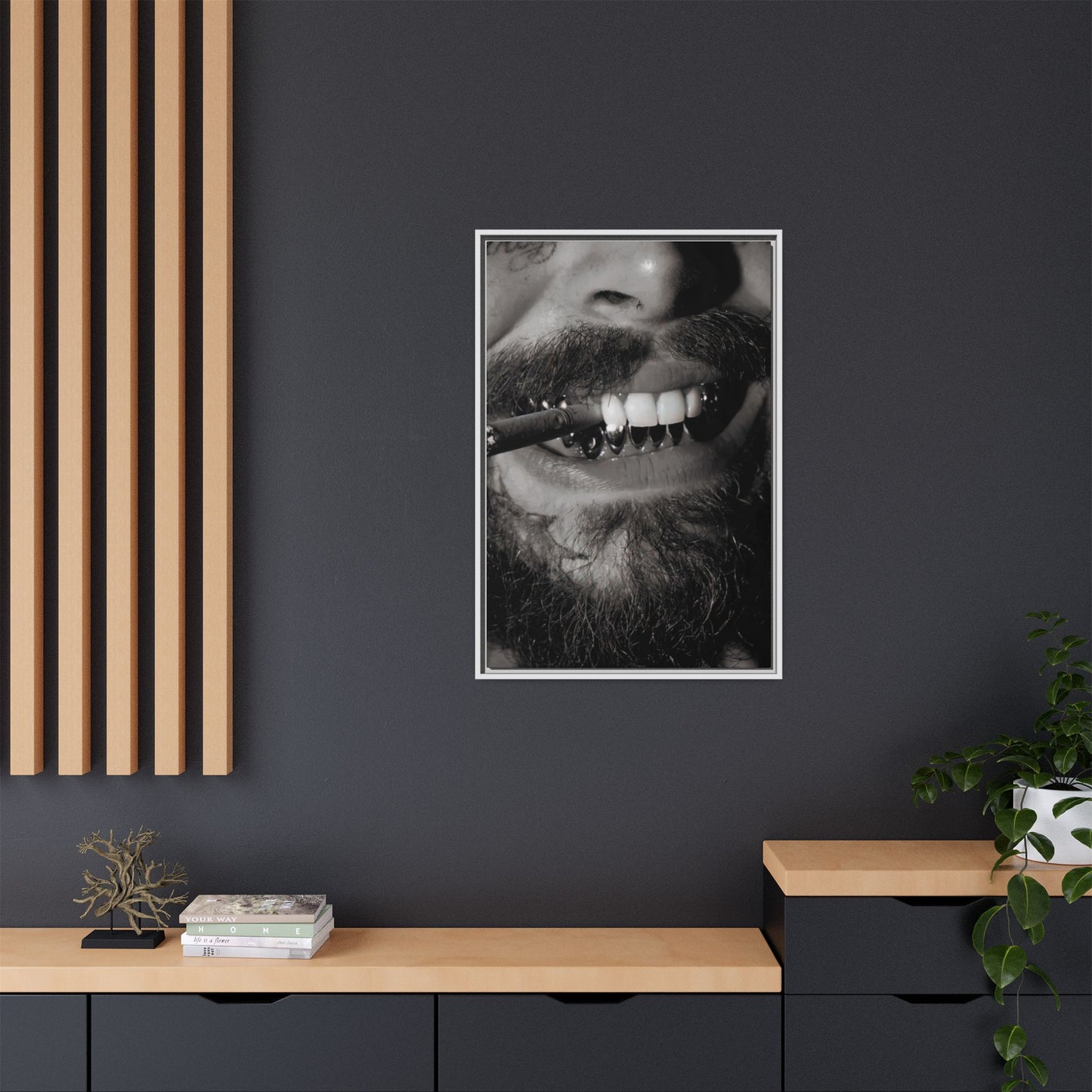 MALONE CANVAS WITH FRAME