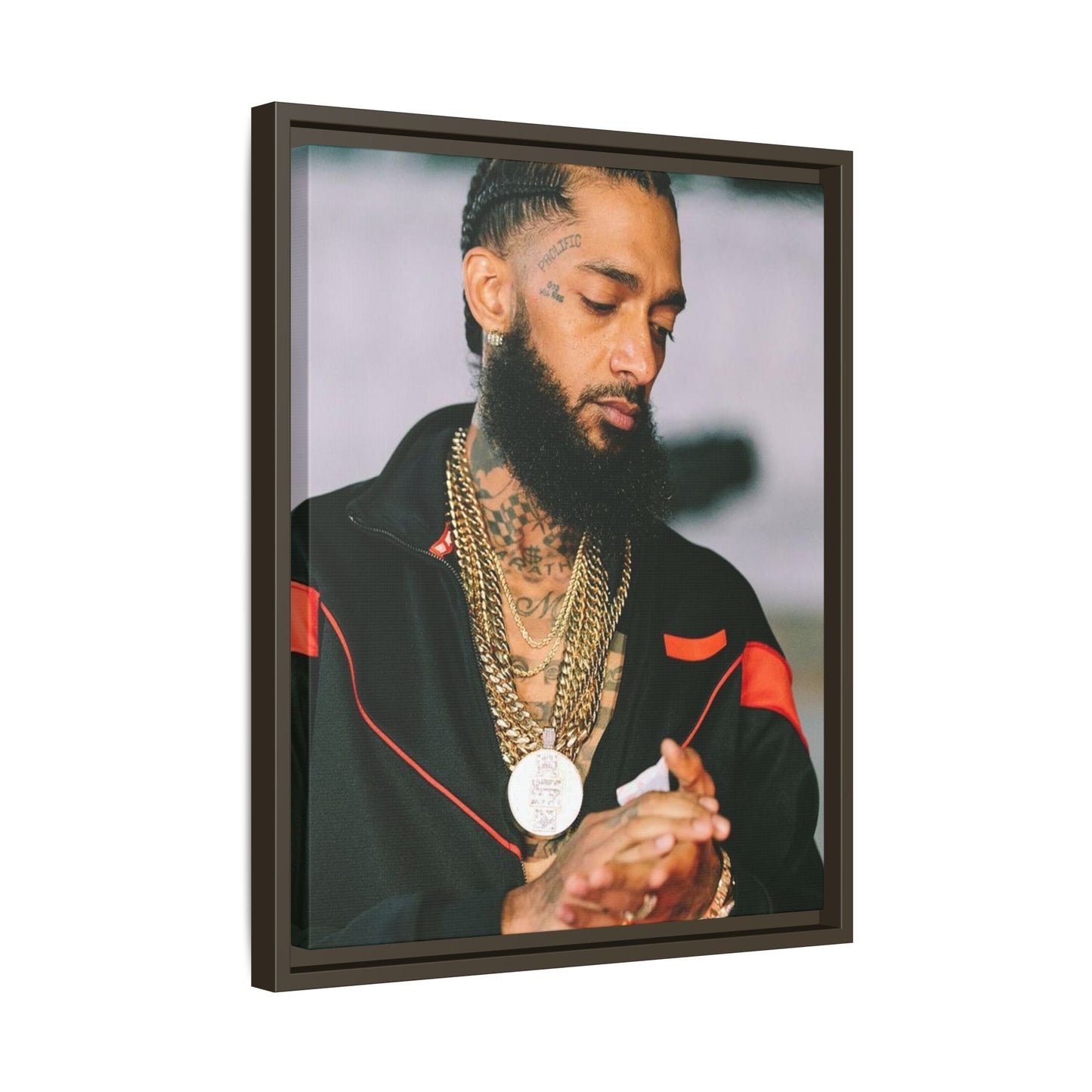 HU$$LE CANVAS WITH FRAME
