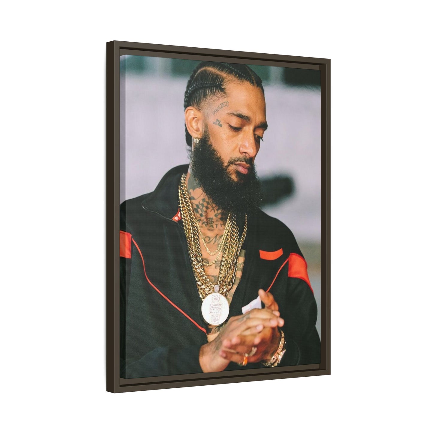 HU$$LE CANVAS WITH FRAME