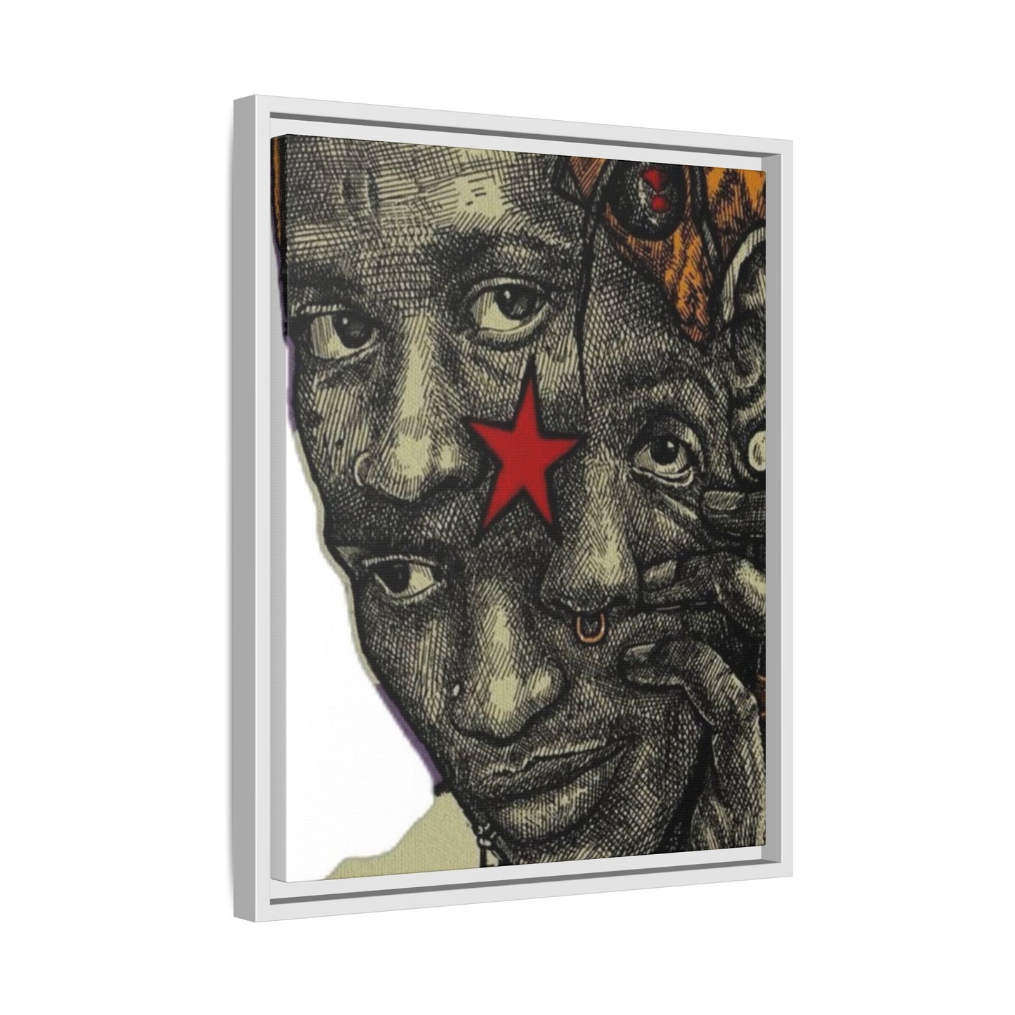 THUG FREE CANVAS WITH FRAME