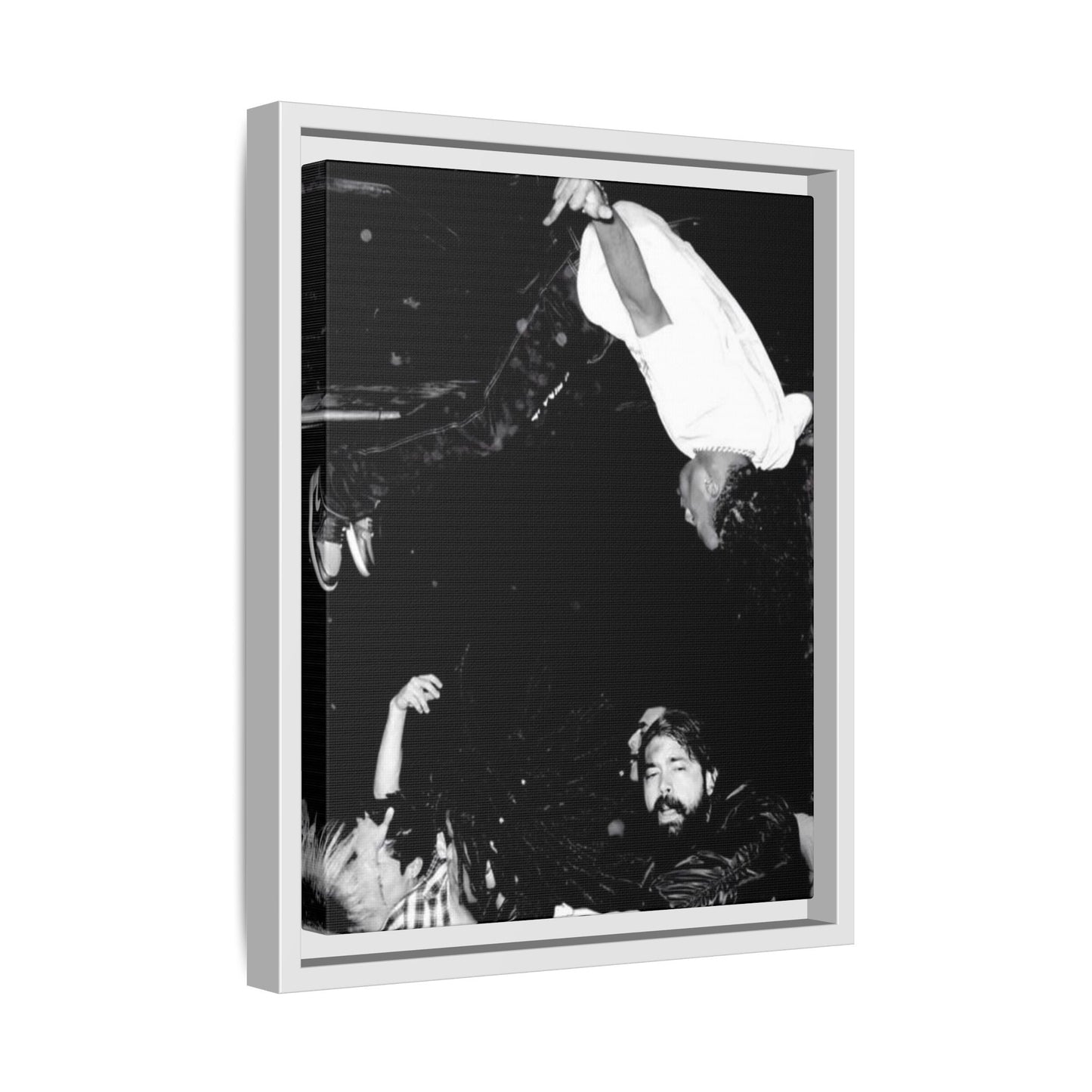 DIE LIT CANVAS WITH FRAME