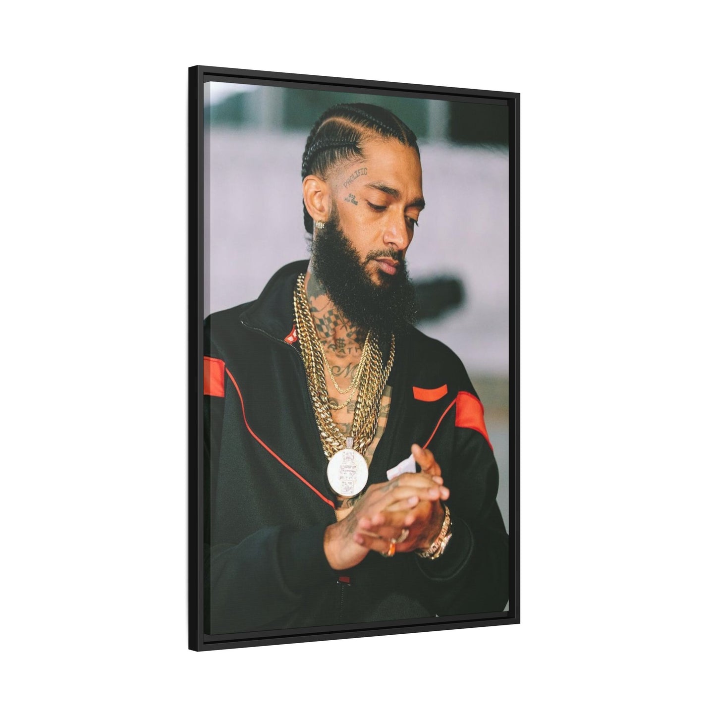HU$$LE CANVAS WITH FRAME
