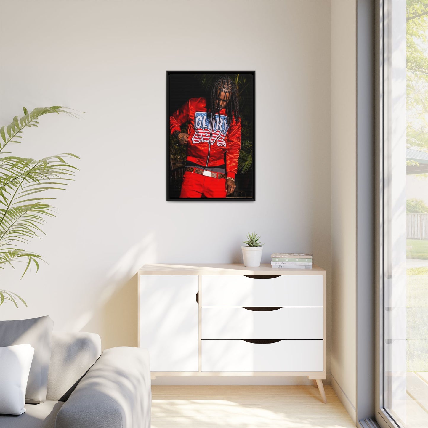 KEEF CANVAS WITH FRAME