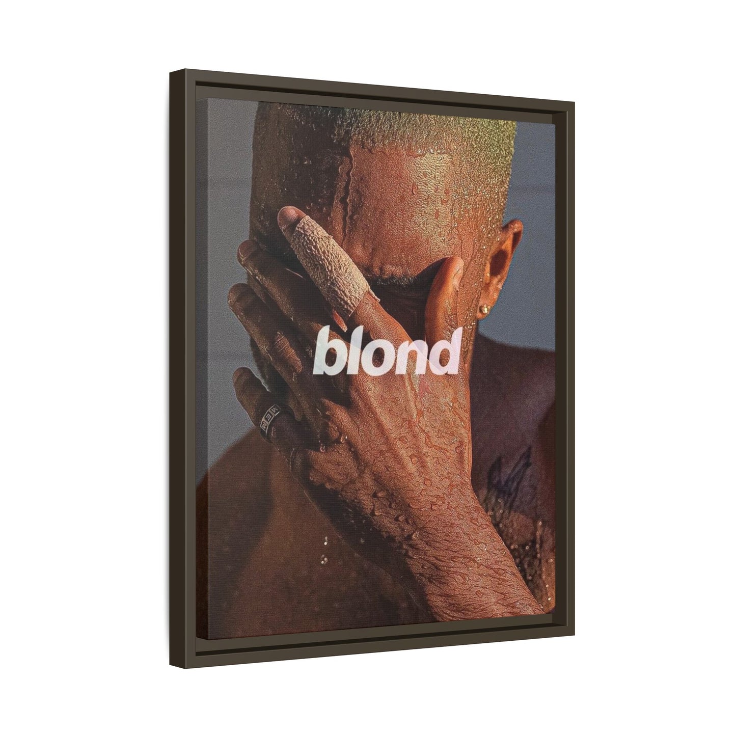 BLOND CANVAS WITH FRAME