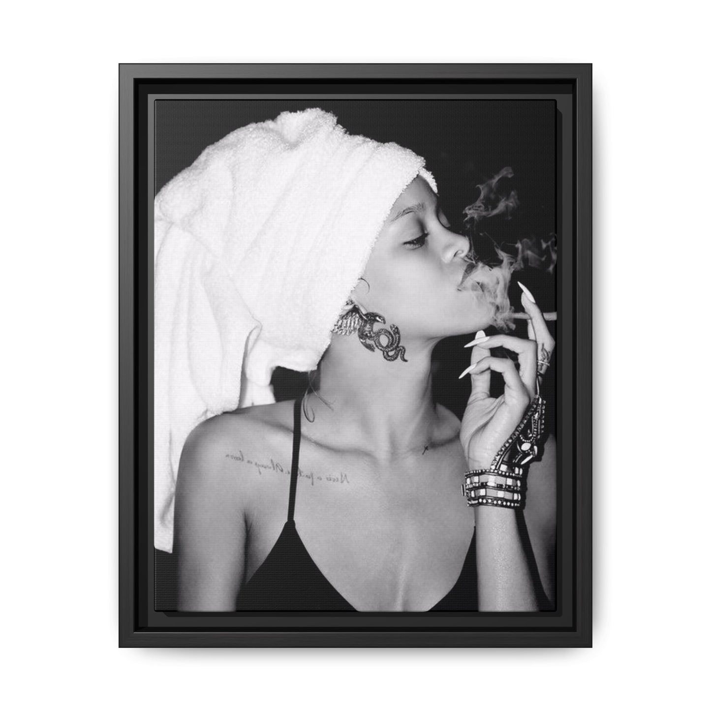 BADGAL CANVAS WITH FRAME