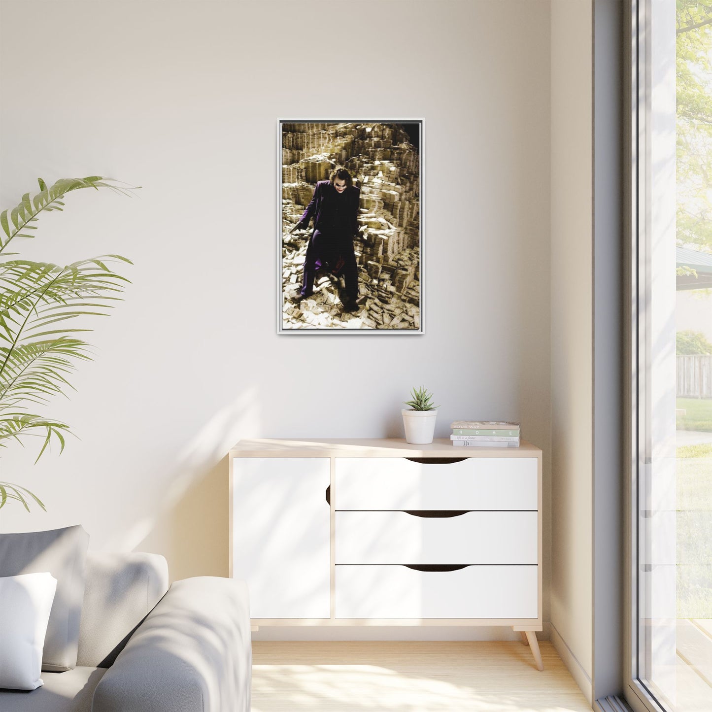 JOKER CANVAS WITH FRAME