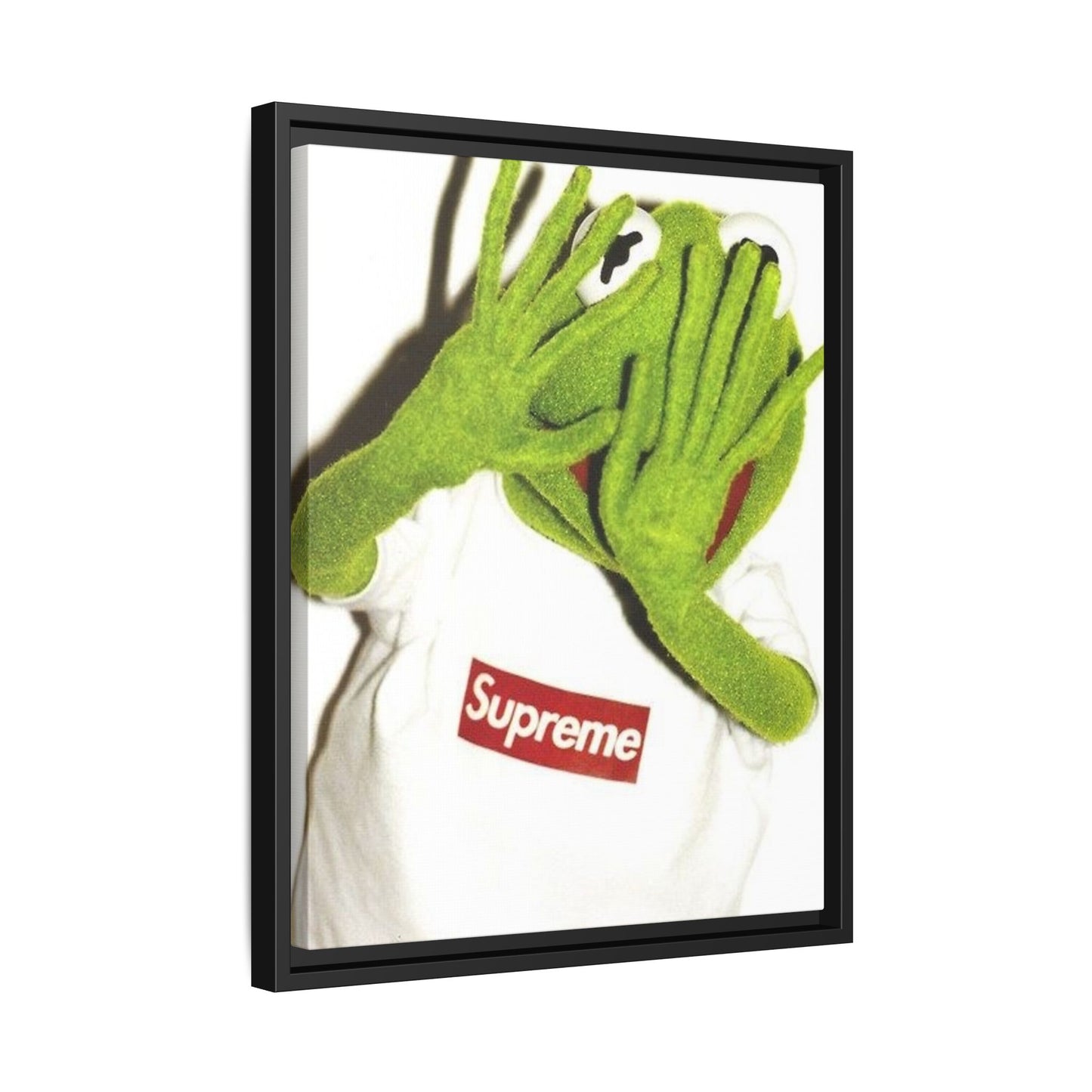 KERMIT CANVAS WITH FRAME