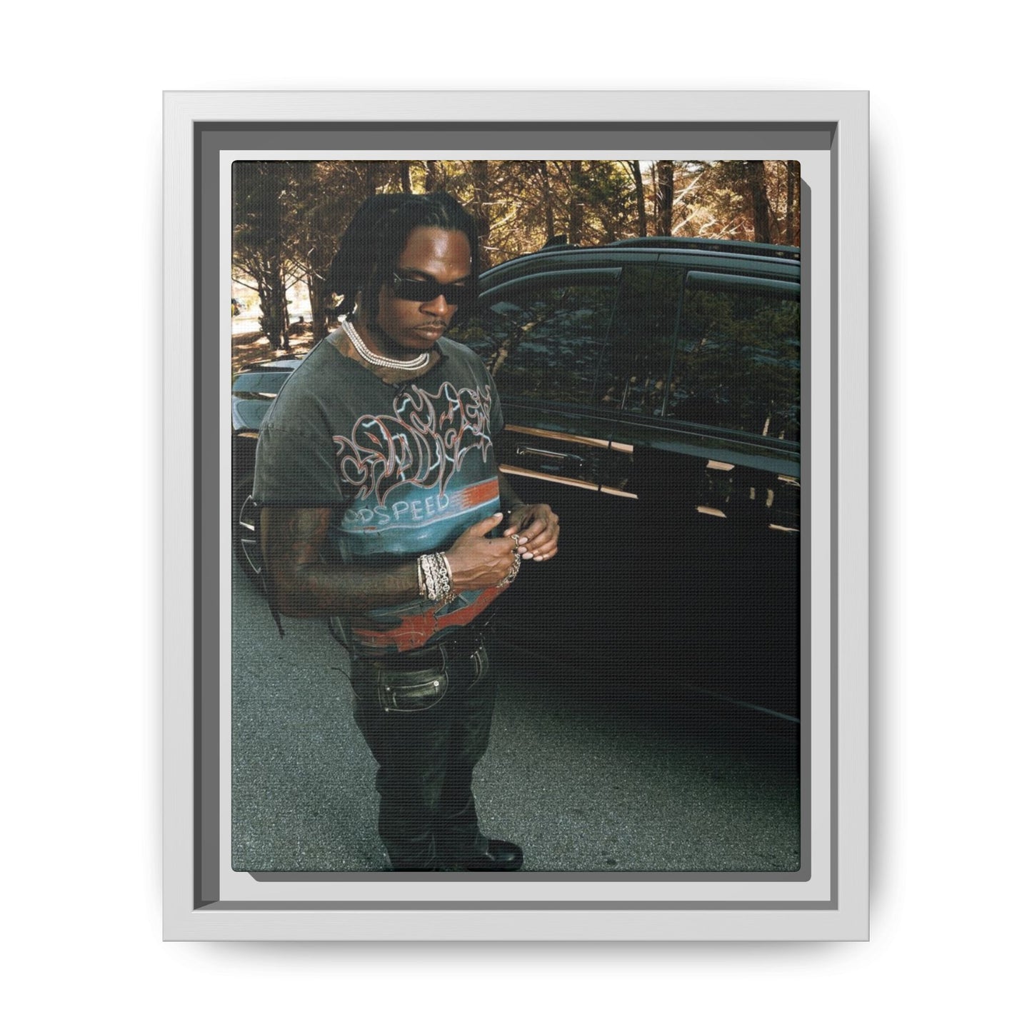 GUNNA CANVAS WITH FRAME