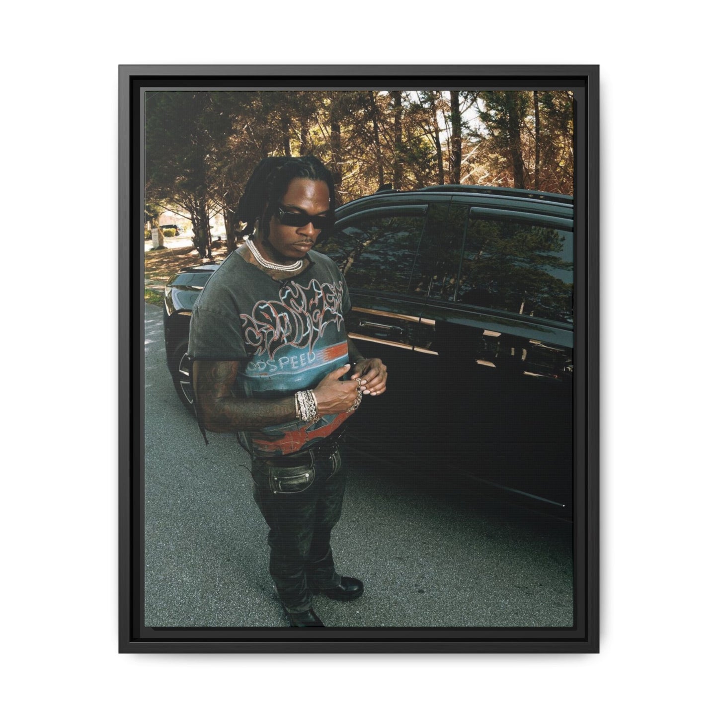 GUNNA CANVAS WITH FRAME
