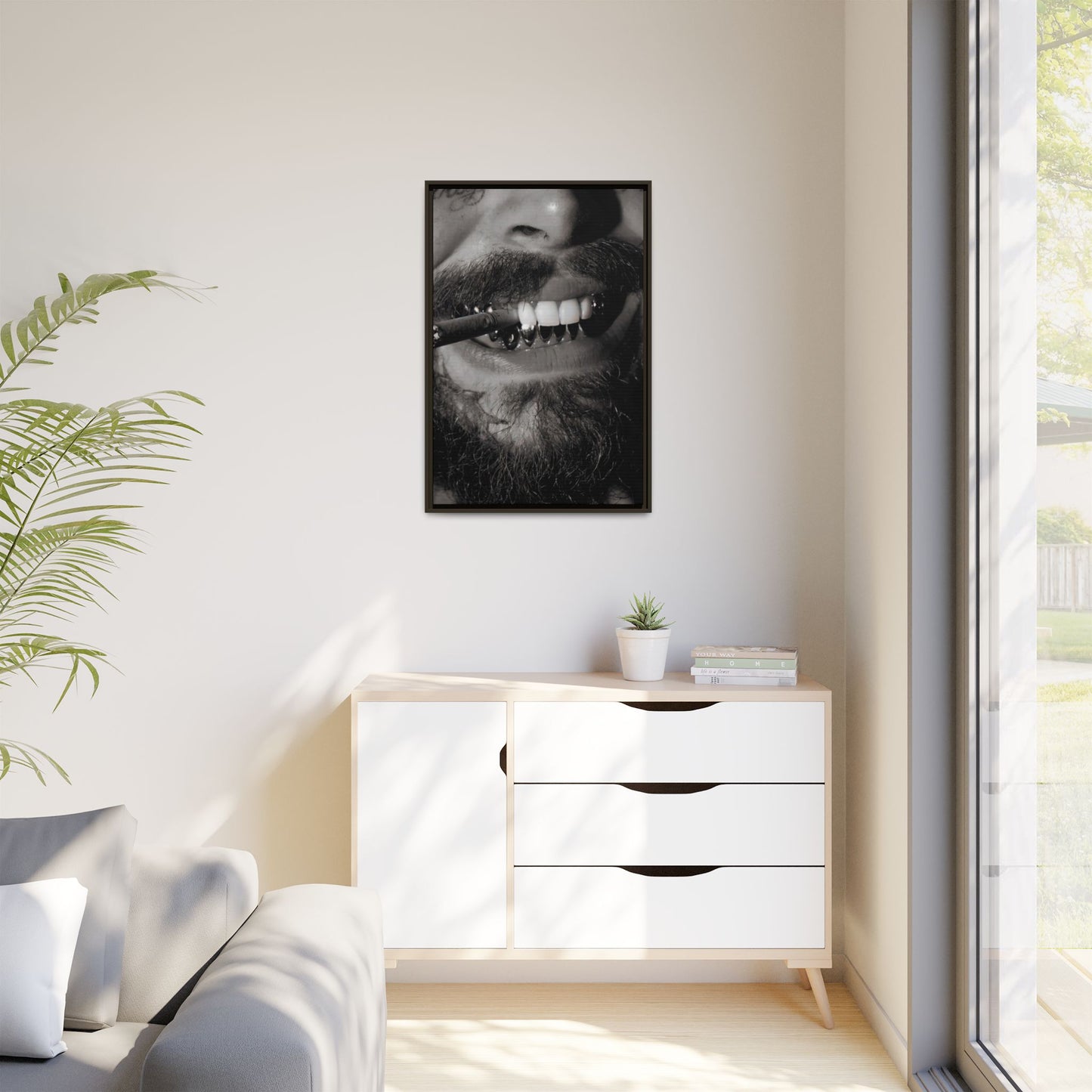MALONE CANVAS WITH FRAME