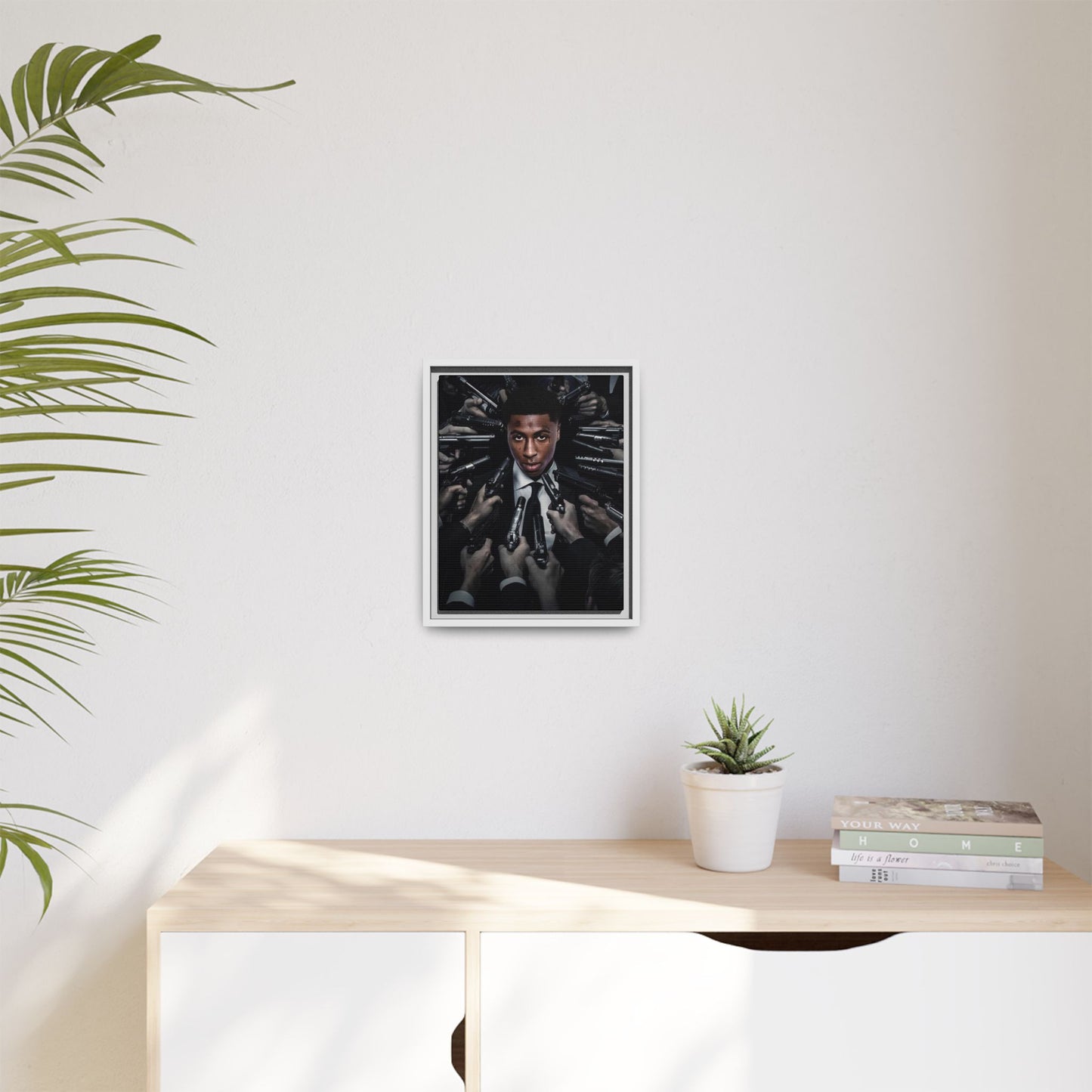 YOUNGBOY CANVAS WITH FRAME