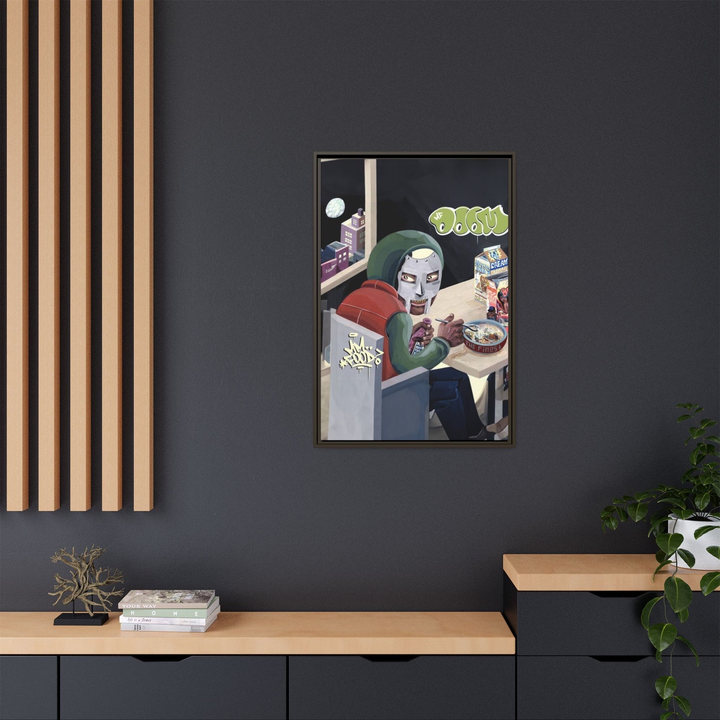 DOOM CANVAS WITH FRAME