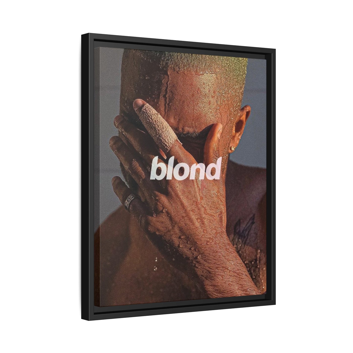 BLOND CANVAS WITH FRAME