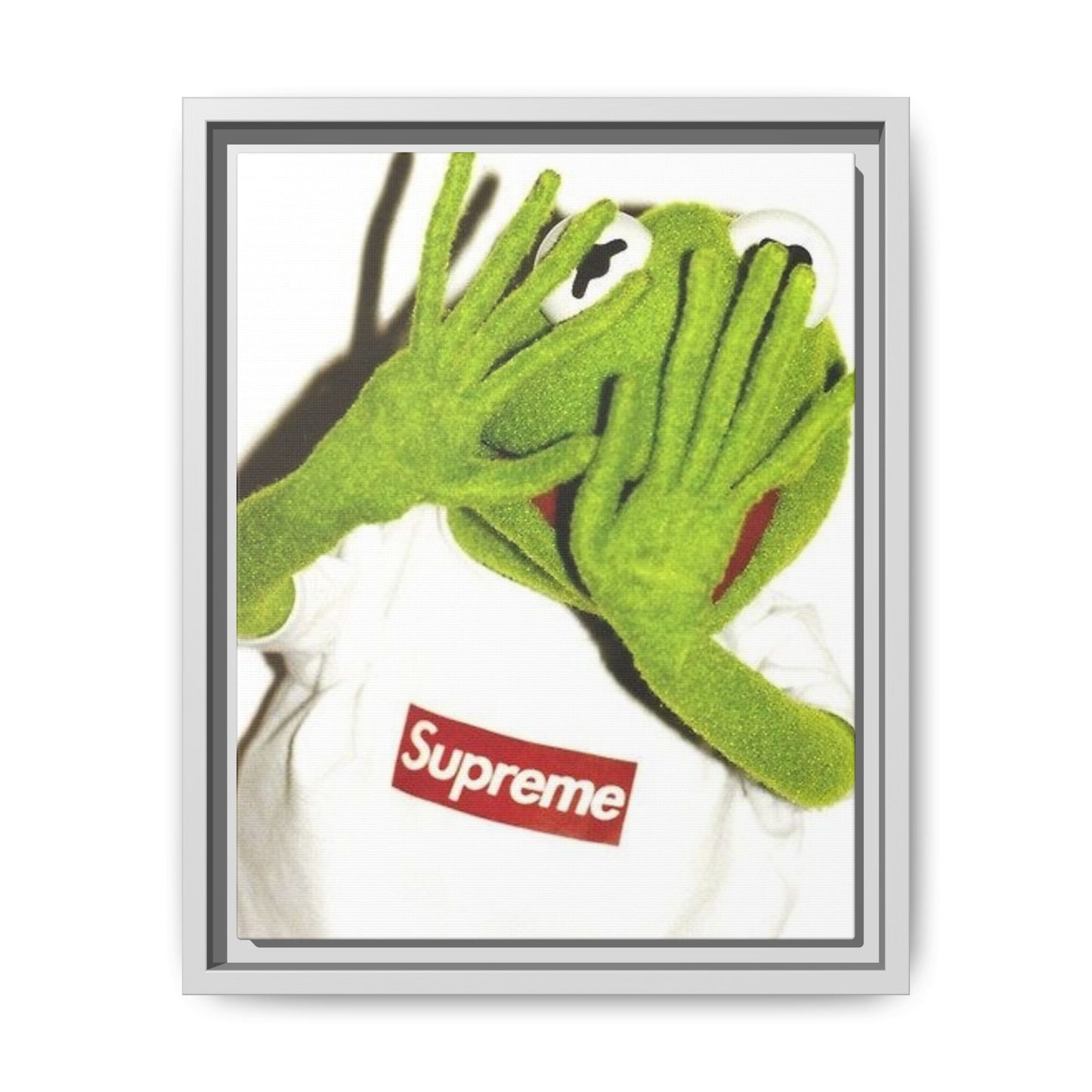 KERMIT CANVAS WITH FRAME