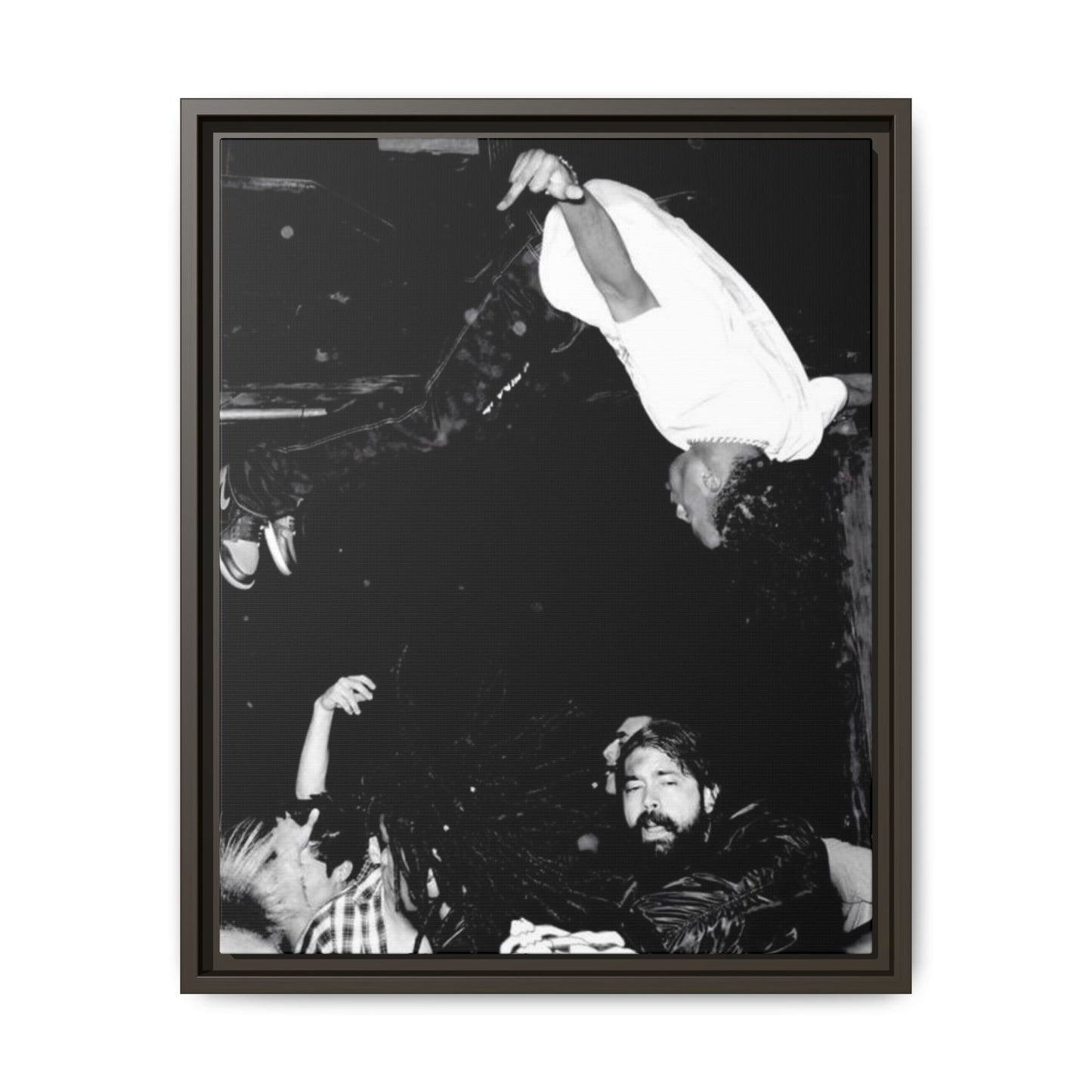 DIE LIT CANVAS WITH FRAME