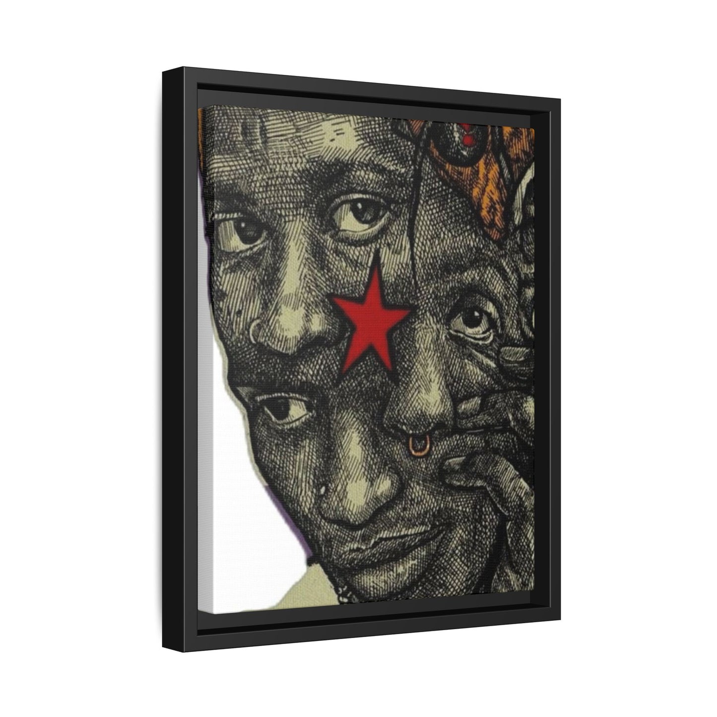 THUG FREE CANVAS WITH FRAME