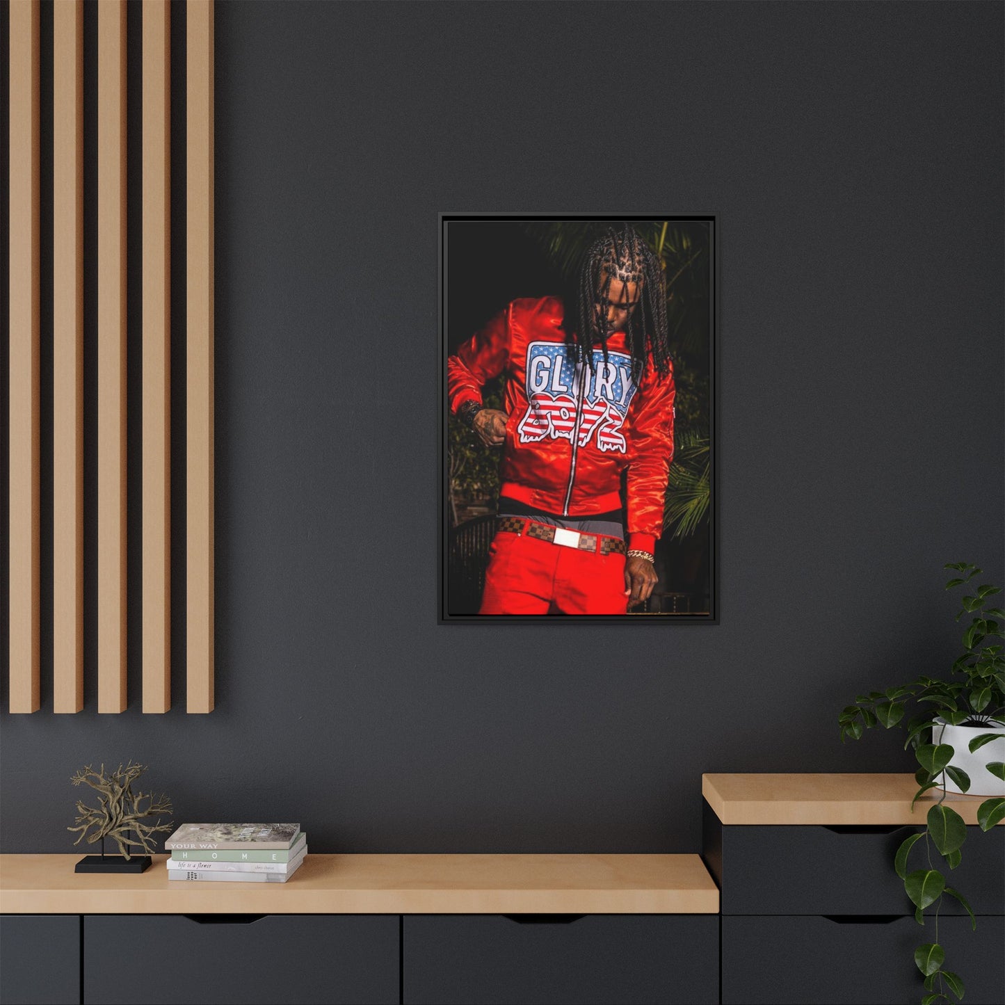 KEEF CANVAS WITH FRAME