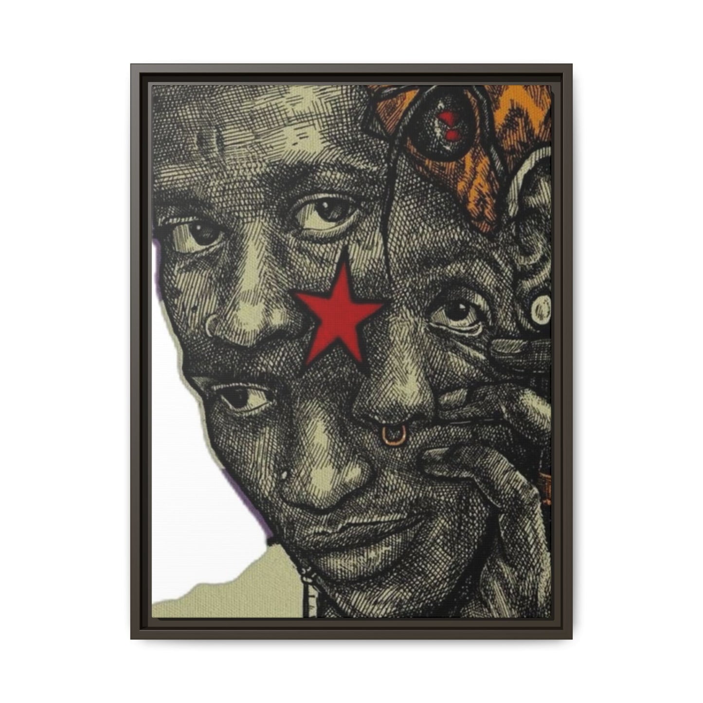 THUG FREE CANVAS WITH FRAME