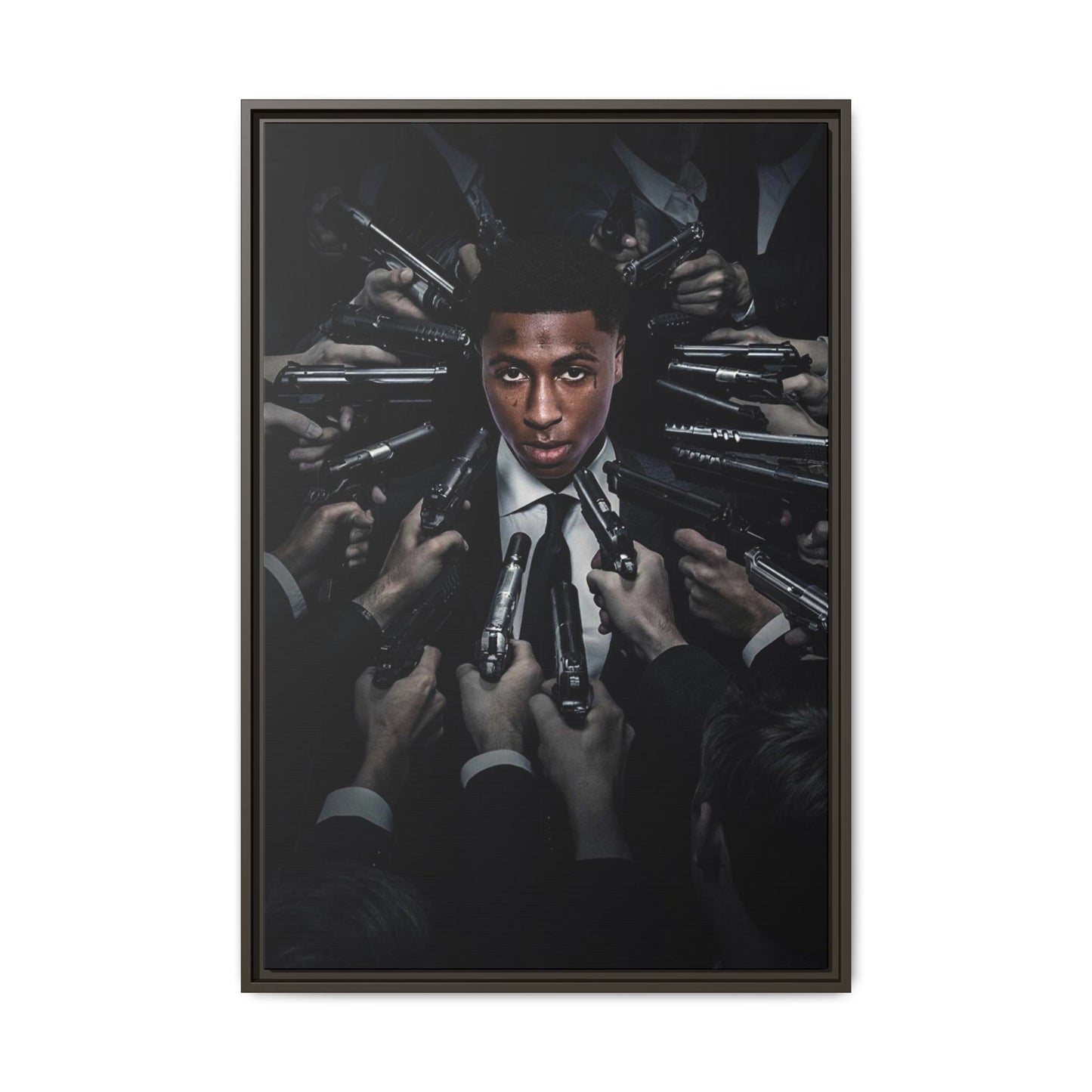 YOUNGBOY CANVAS WITH FRAME