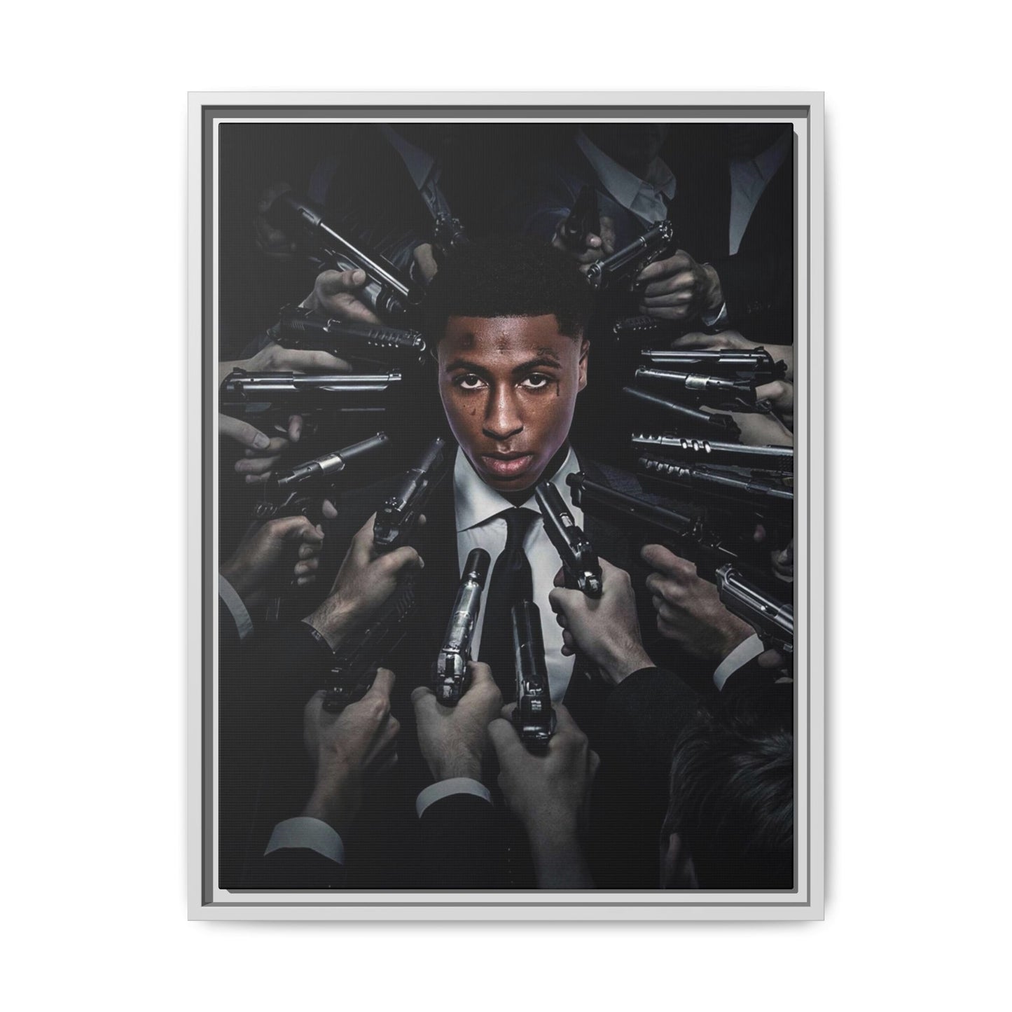 YOUNGBOY CANVAS WITH FRAME