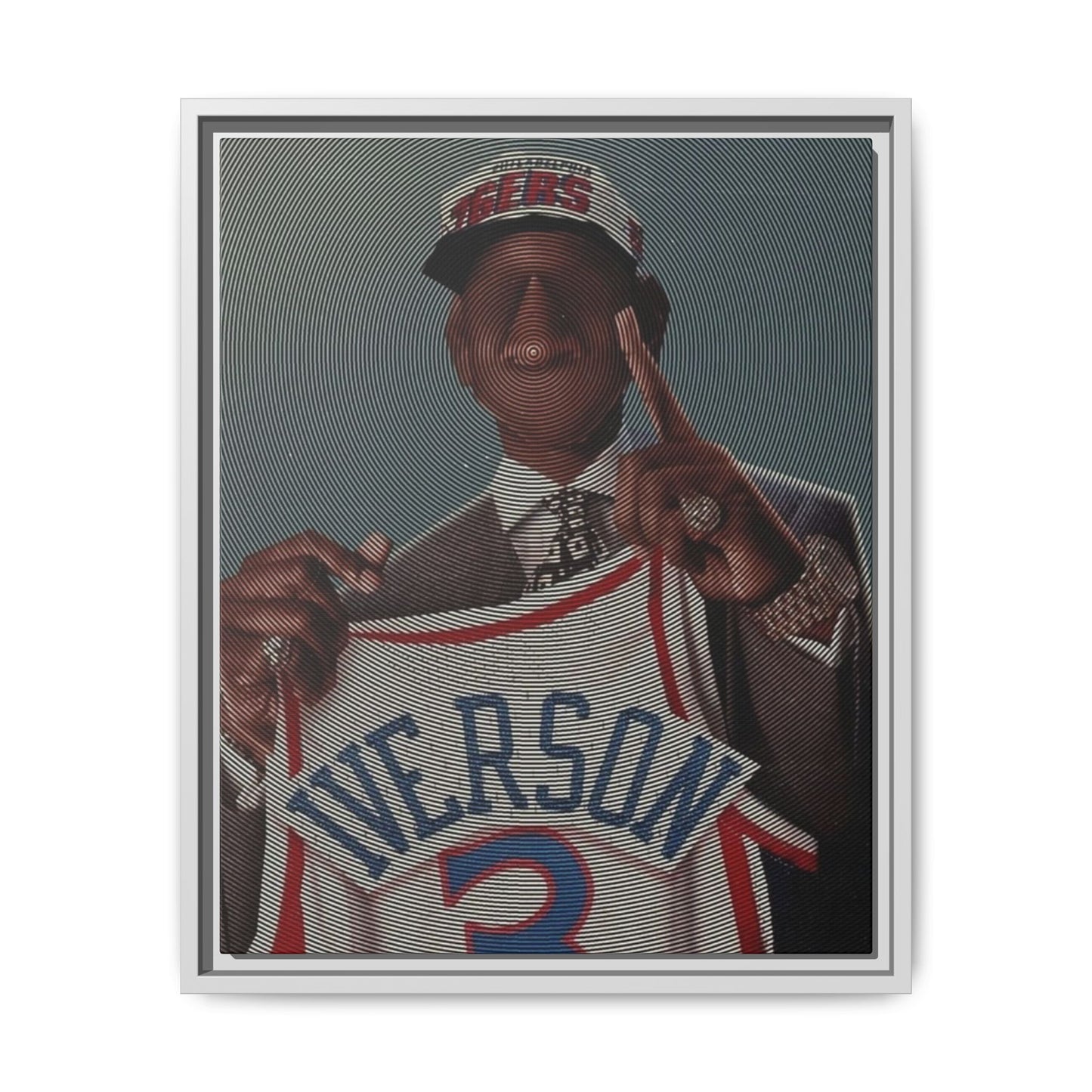 IVERSON CANVAS WITH FRAME