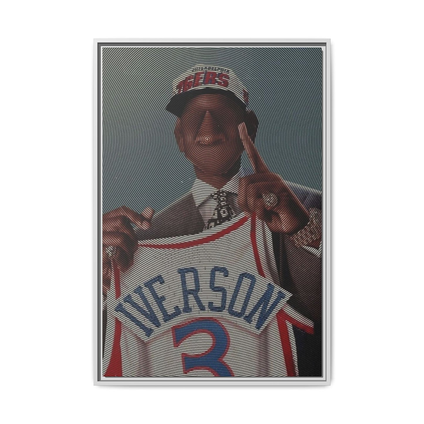 IVERSON CANVAS WITH FRAME