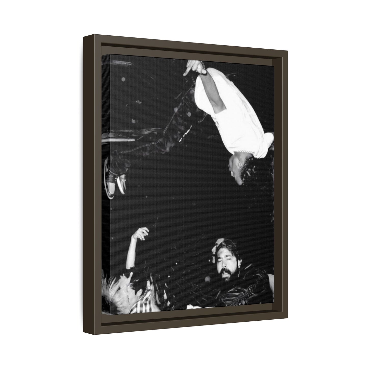 DIE LIT CANVAS WITH FRAME