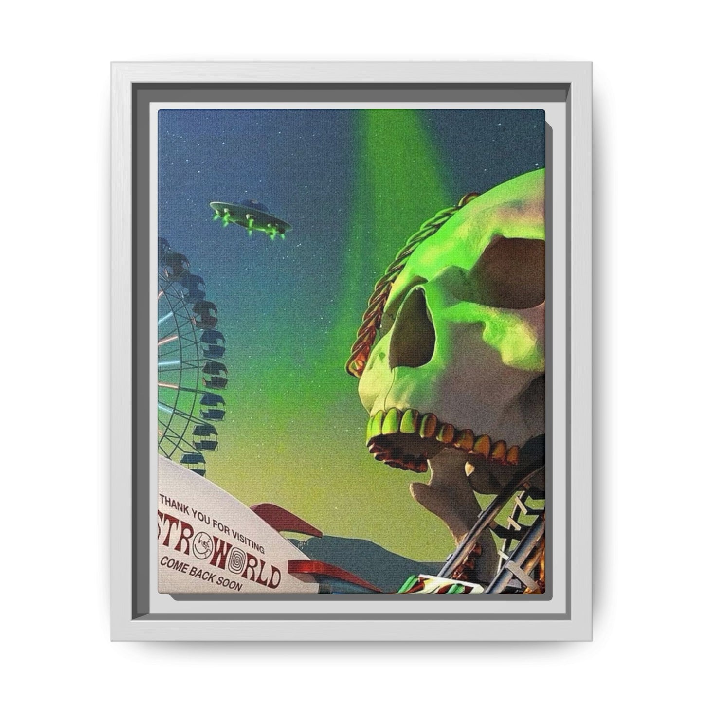 ASTROWORLD CANVAS WITH FRAME